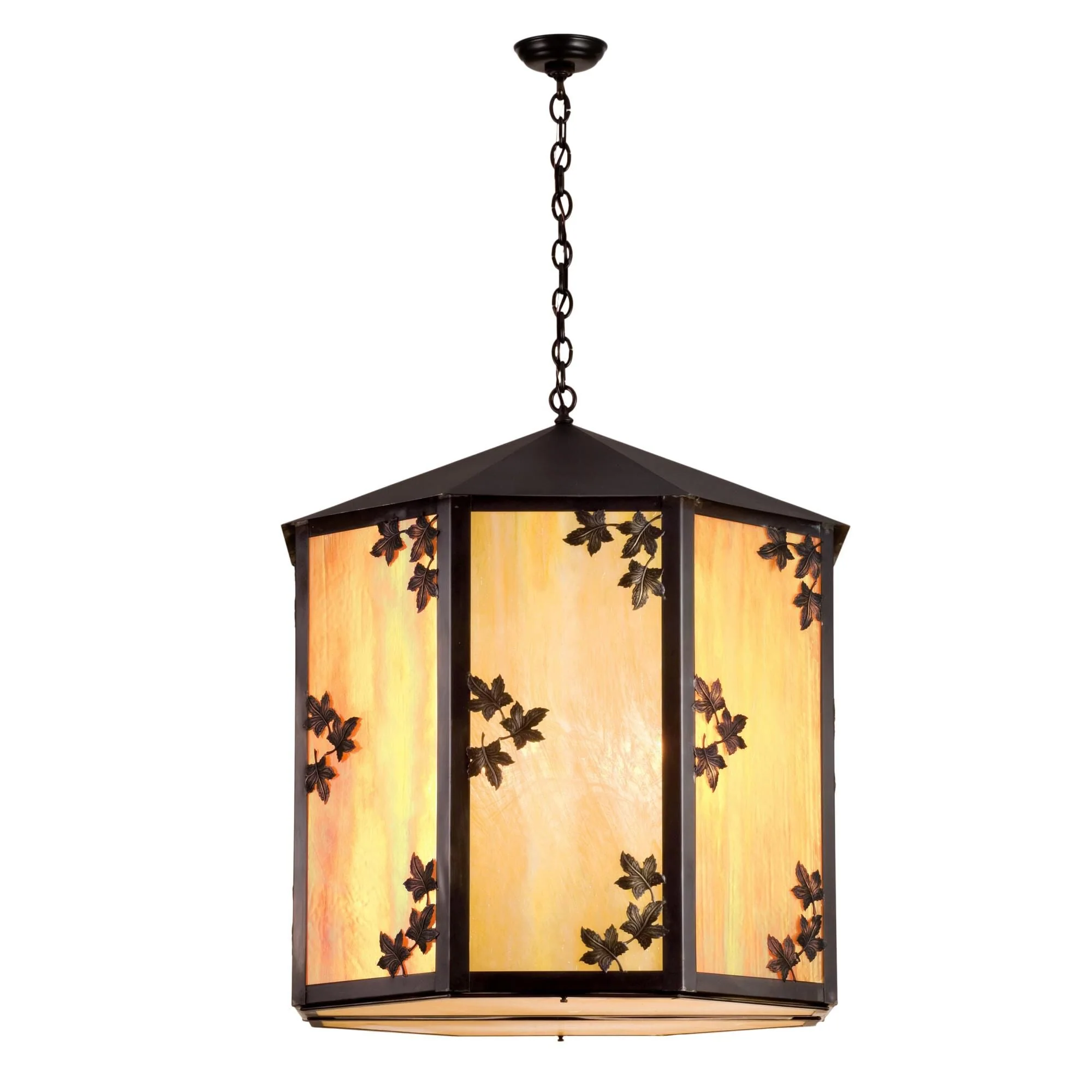 Meyda Lighting Maple Leaf 31 Inch Large Pendant Cp119650 - Image 1