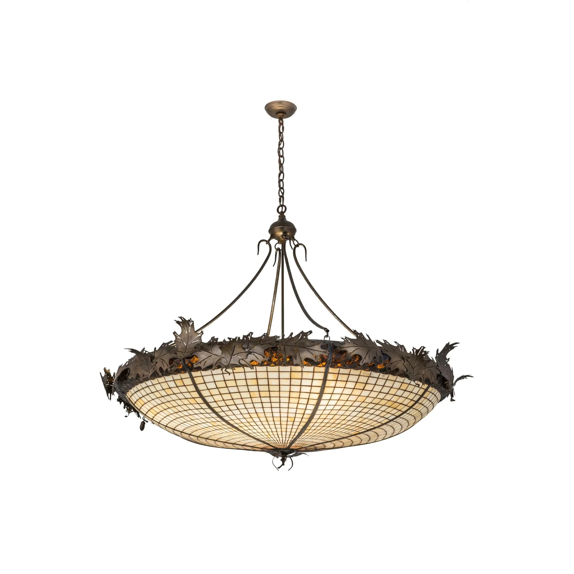 Meyda Lighting Greenbriar Oak 54 Inch Large Pendant Cp119714 - Image 1