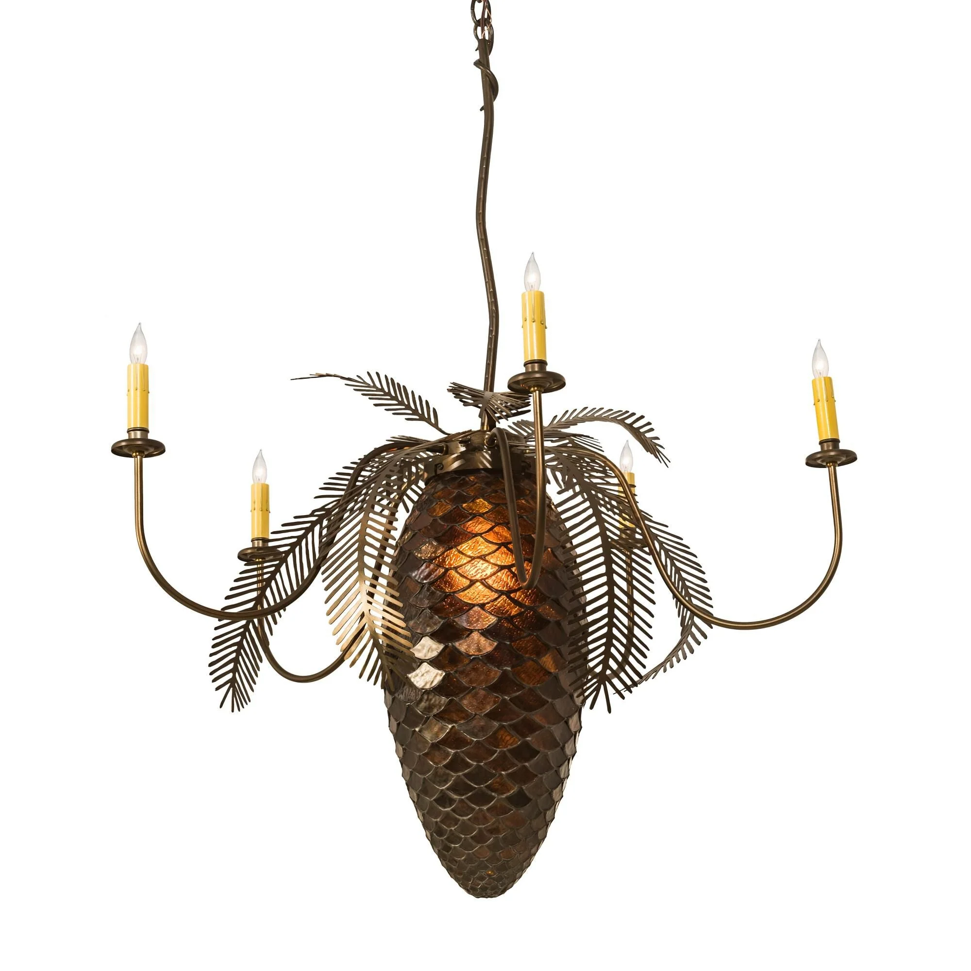Meyda Lighting Pinecone 36 Inch Chandelier Cp119716 - Image 1