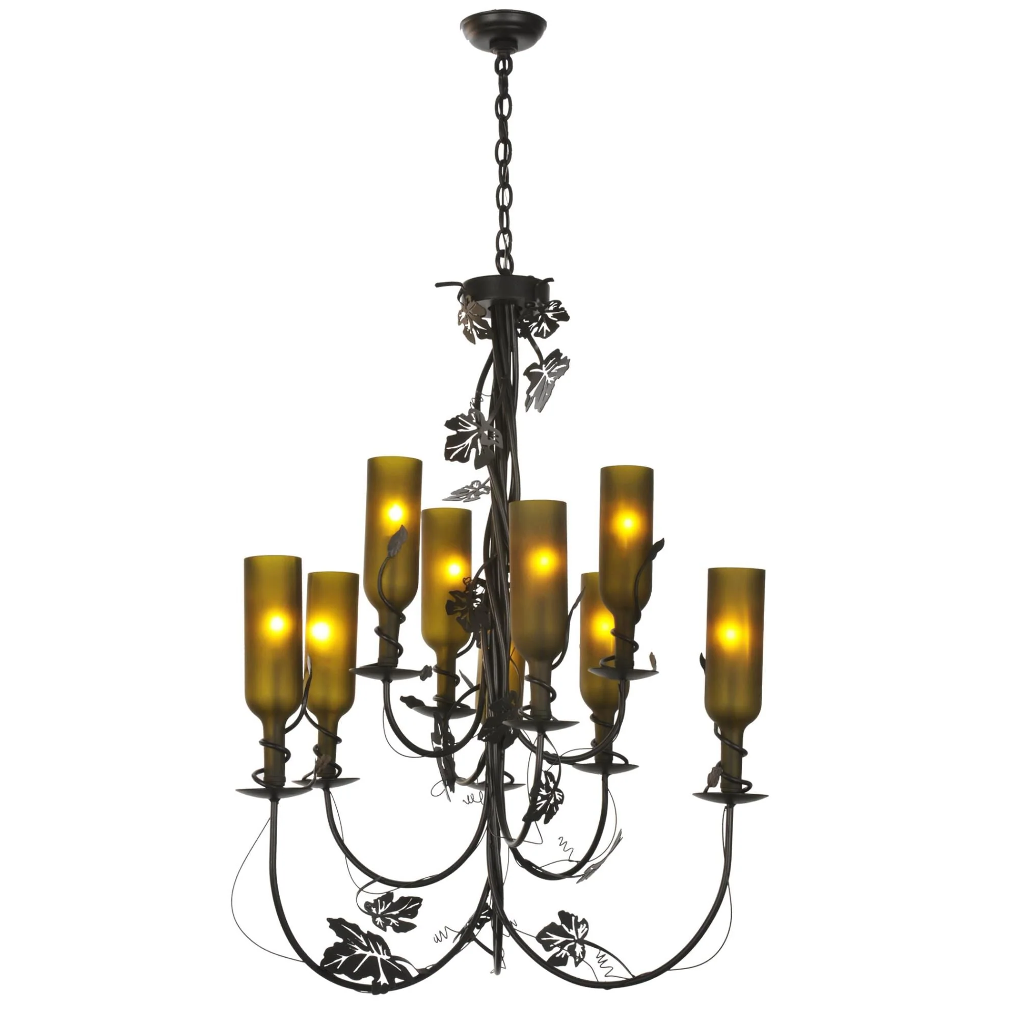 Meyda Lighting Tuscan Vineyard 34 Inch 9 Light Chandelier Cp120156 - Image 1