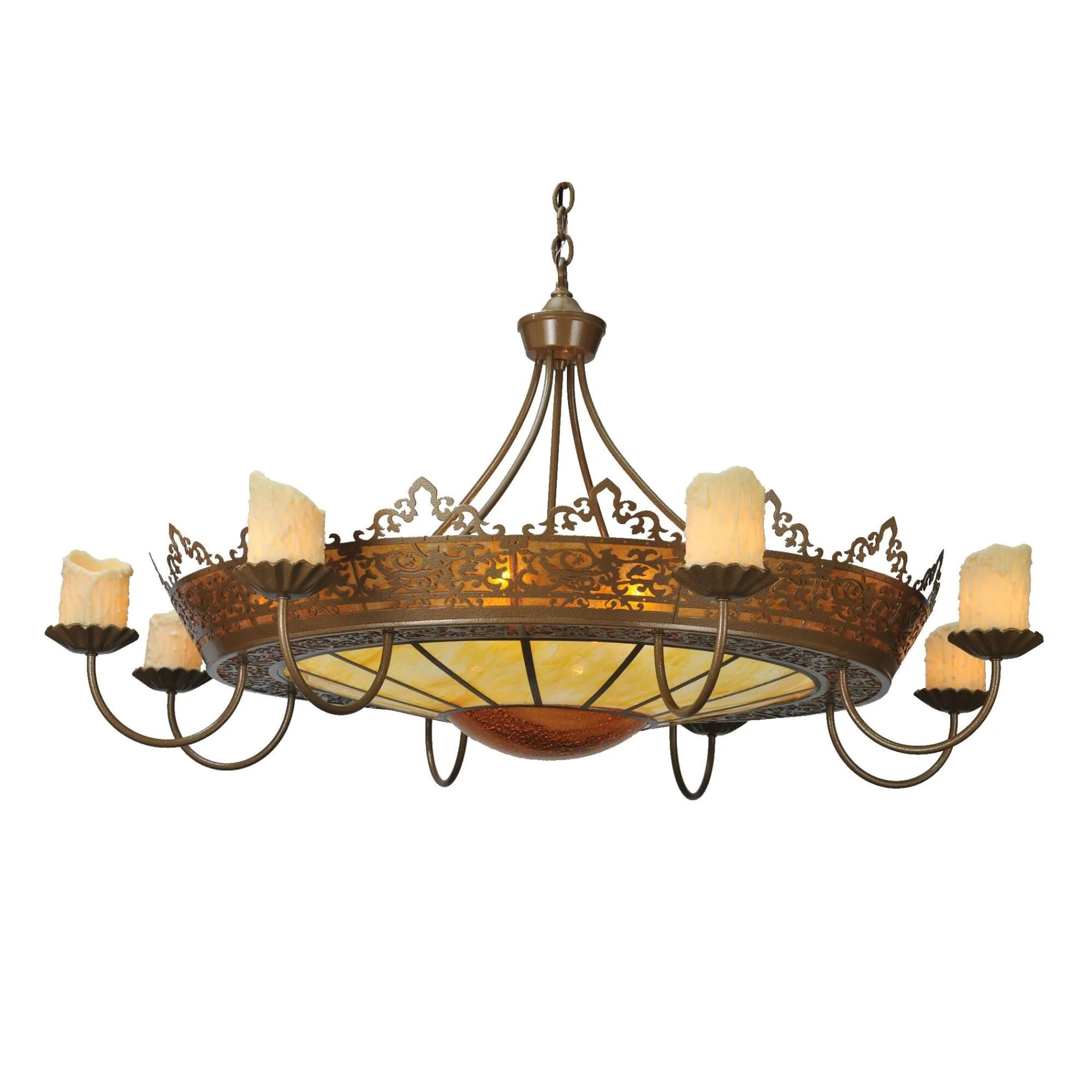 Meyda Lighting Stanley 47 Inch 12 Light Chandelier Cp120420 - Image 1