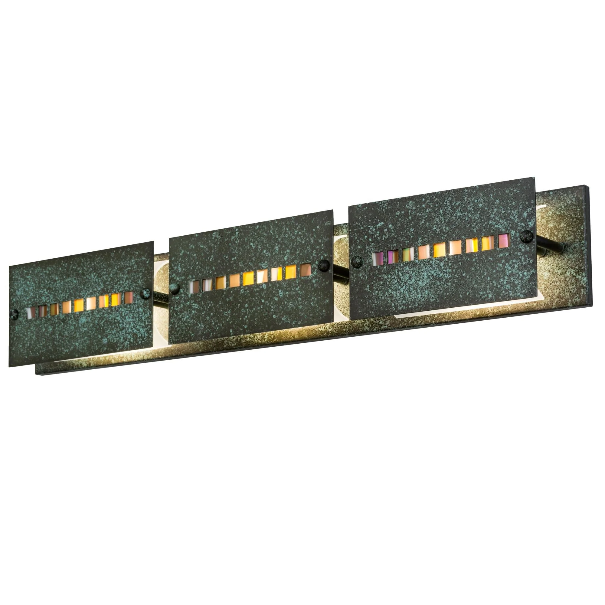 Meyda Lighting Moss Creek Stepping Stone 36 Inch 3 Light Bath Vanity Light Cp120440 - Image 1