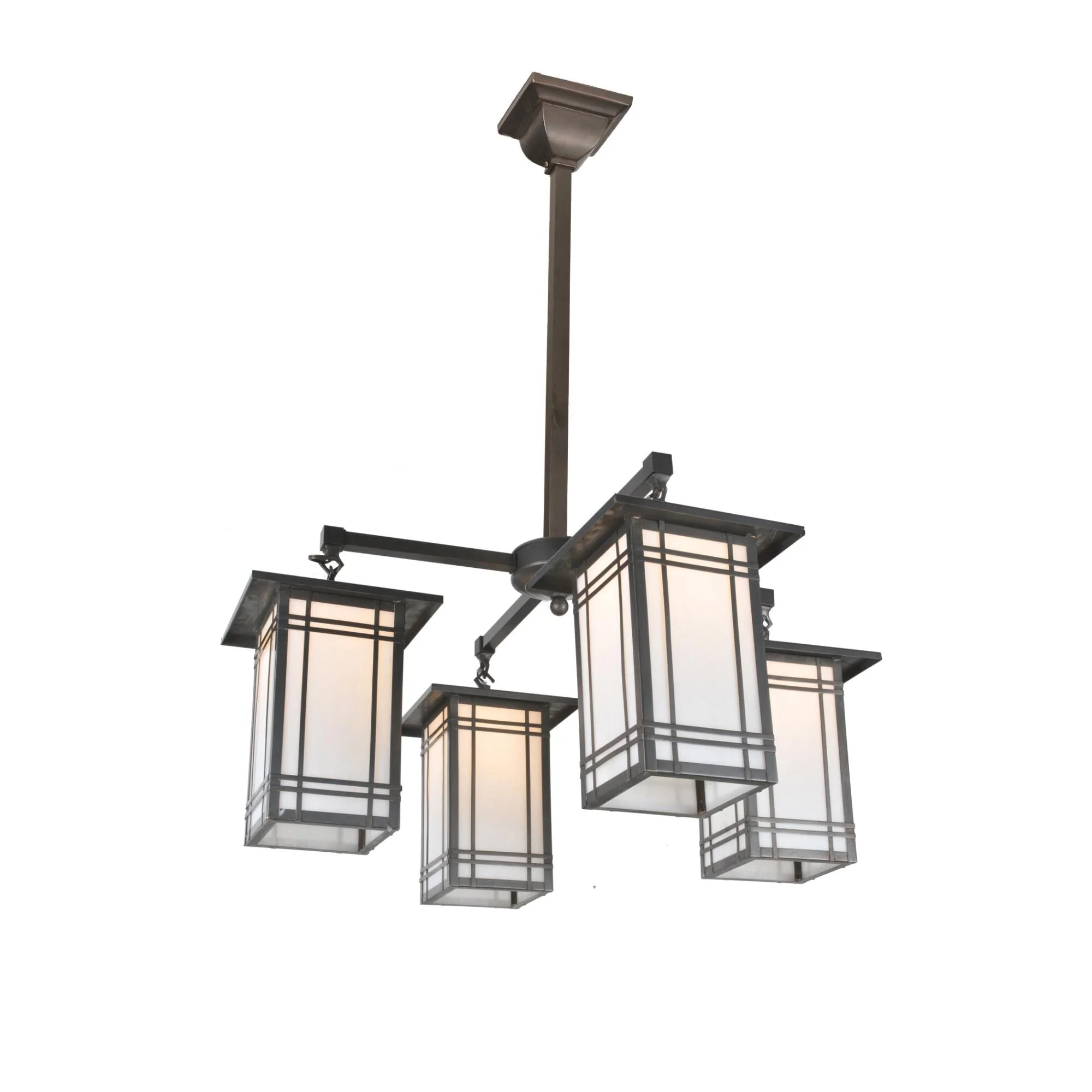 Meyda Lighting Prairie Mission 33 Inch 4 Light Chandelier Cp120500 - Image 1