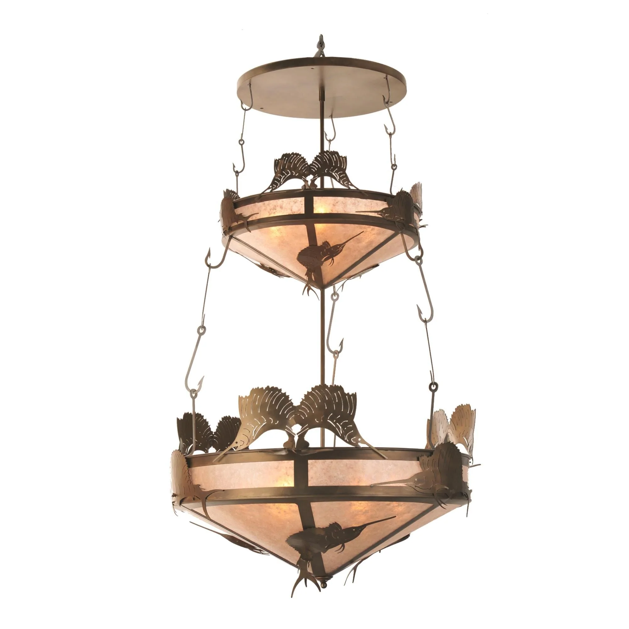 Meyda Lighting Catch Of The Day Sailfish 44 Inch Large Pendant Cp120568 - Image 1