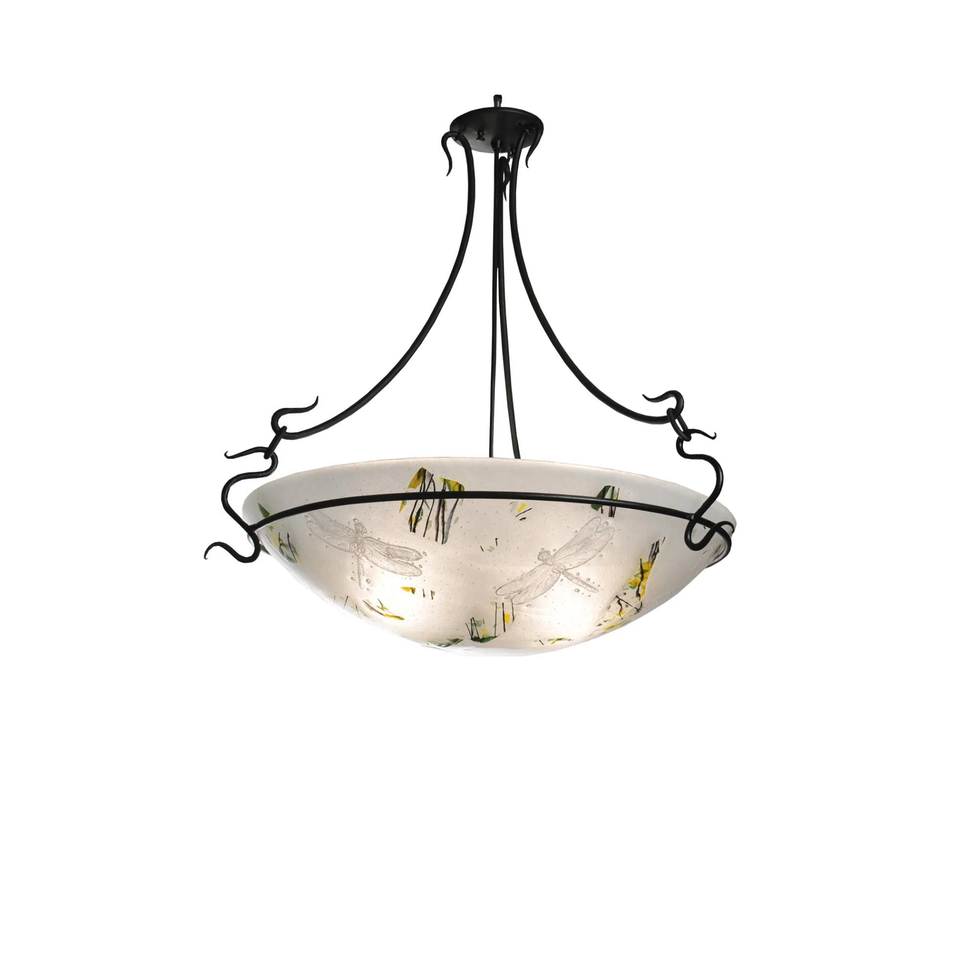 Meyda Lighting Bel Volo 30 Inch 3 Light Semi Flush Mount Cp120585 - Image 1