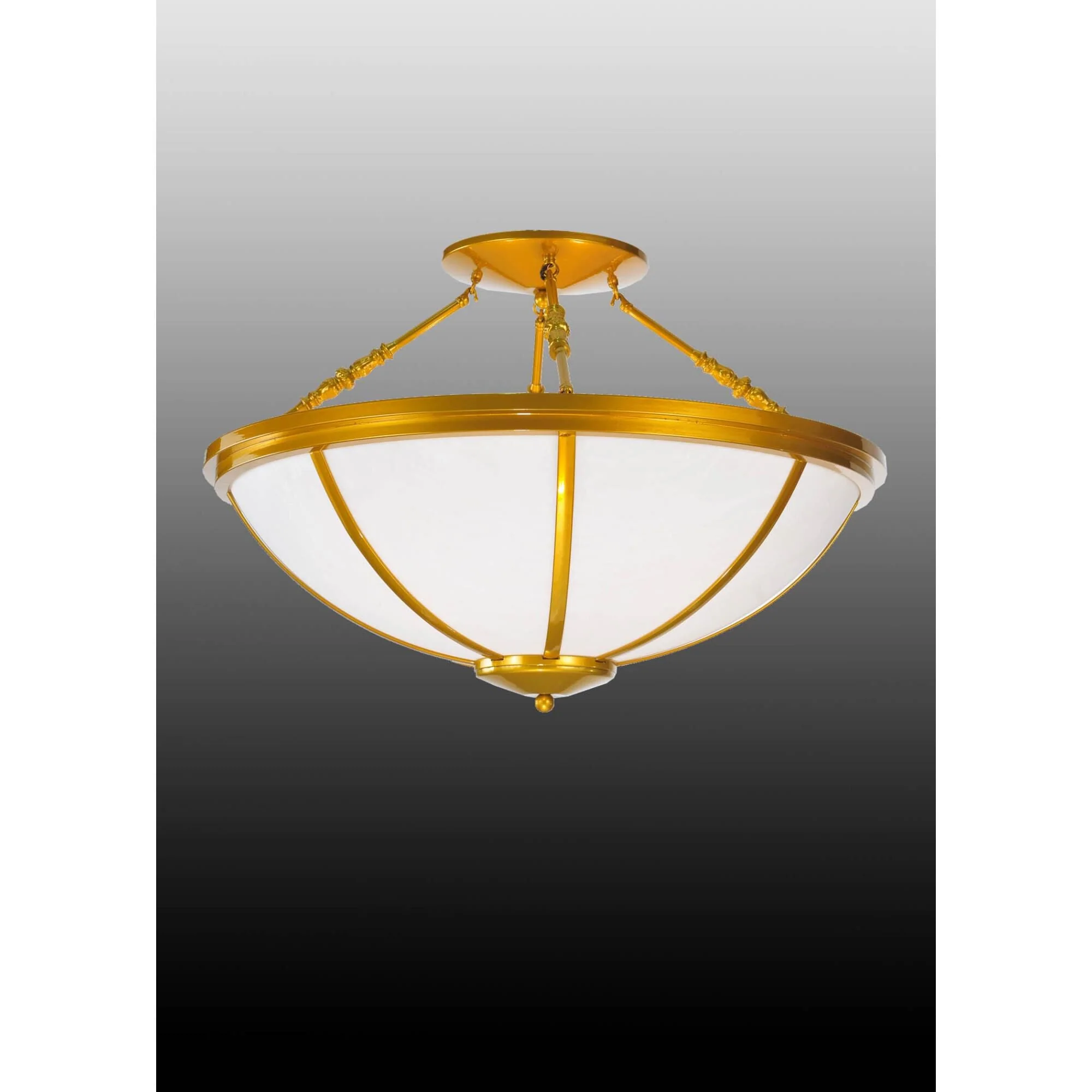 Meyda Lighting Commerce 34 Inch 4 Light Semi Flush Mount Cp120661 - Image 1