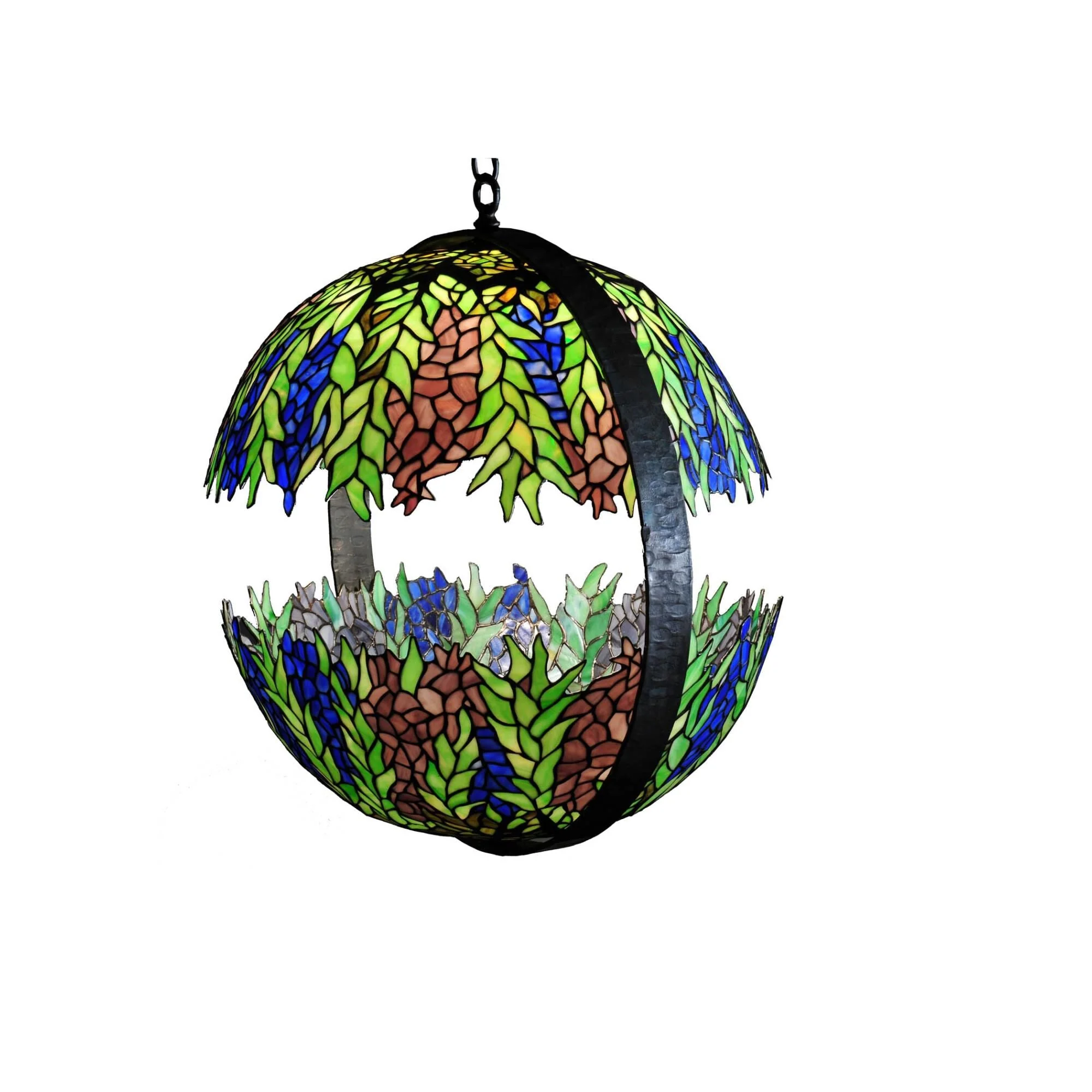 Meyda Lighting Tiffany Honey Locust 24 Inch Large Pendant Cp120782 - Image 1