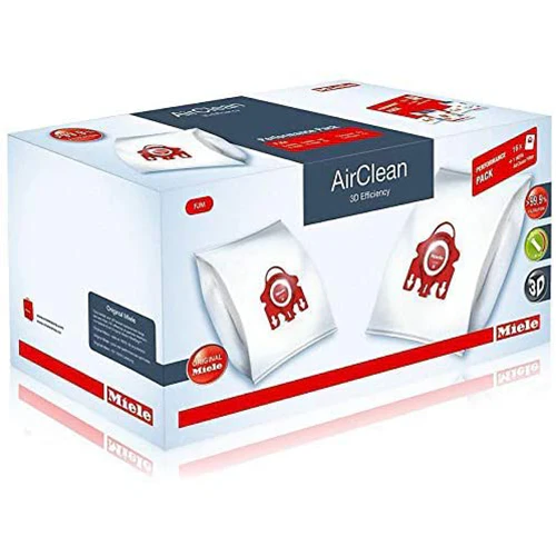 Miele Performance Pack – AirClean 3D Efficiency FilterBags Type FJM + HA50 Hepa Filter