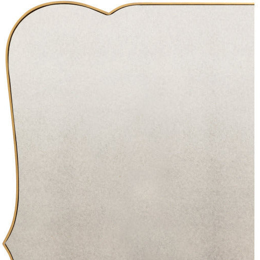 Surya Wall Decor & Mirrors Imelda Modern Wall Mirror Gold Finish IME-001 - Image 2