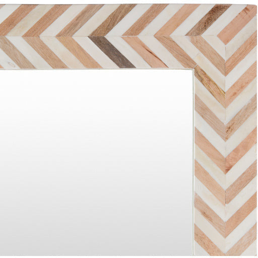 Surya Wall Decor & Mirrors Kathryn Modern Wall Mirror Natural Finish KAH-002 - Image 2