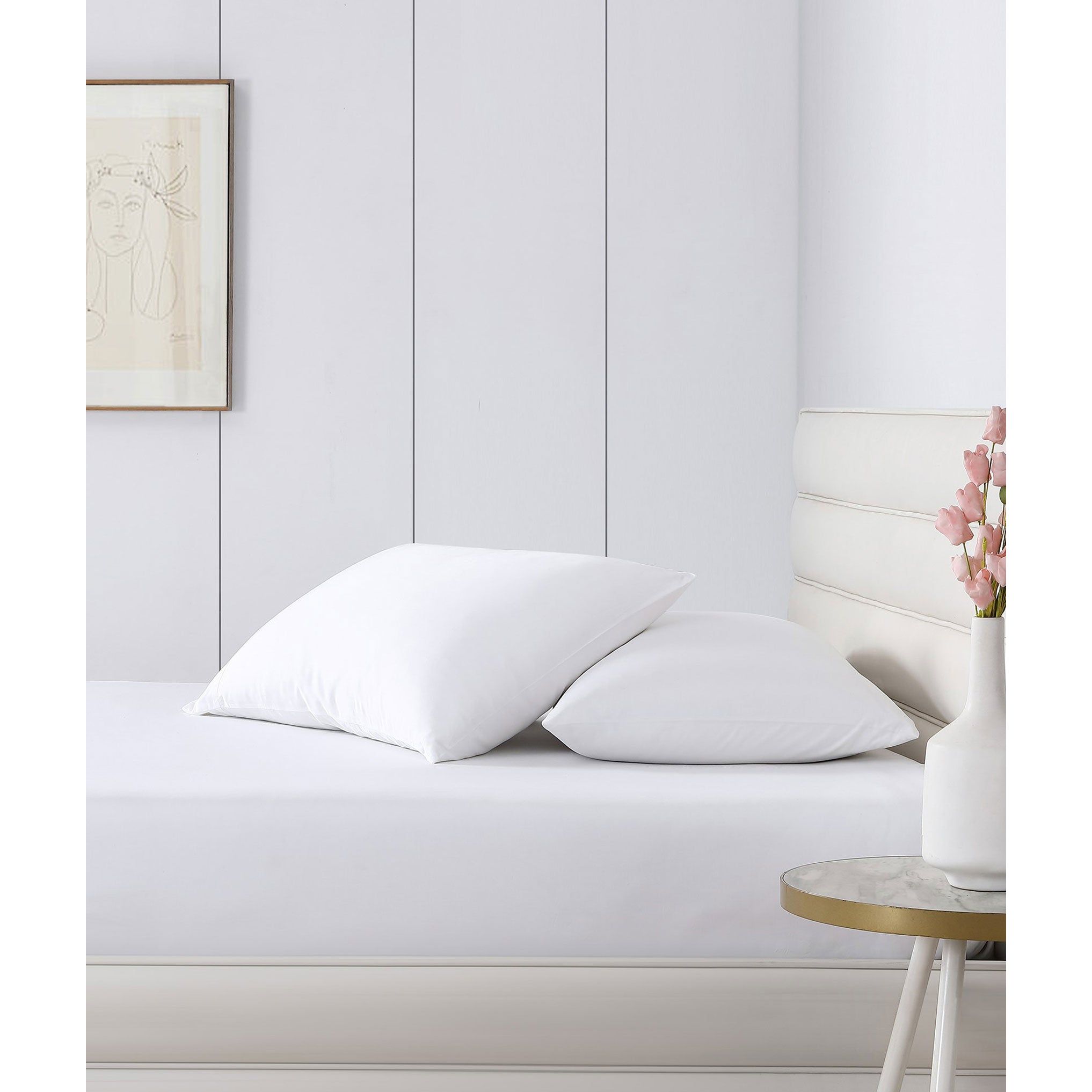 Sunday Citizen Natural Premium Bamboo Fitted Sheet in Clear White ~ Available in King and Queen Sizes - Image 3