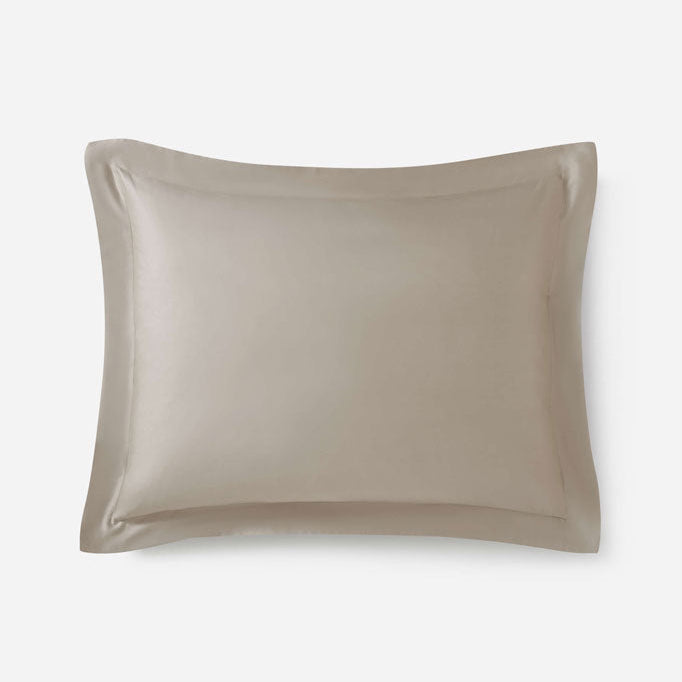 Sunday Citizen Taupe Natural Premium Bamboo Sham Set ~ Available in King and Standard Sizes - Image 1