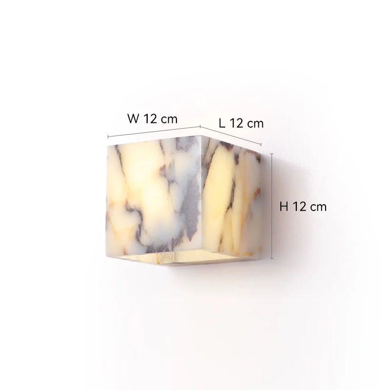 Moonshade Natural Stone Wall Lamp - Image 3