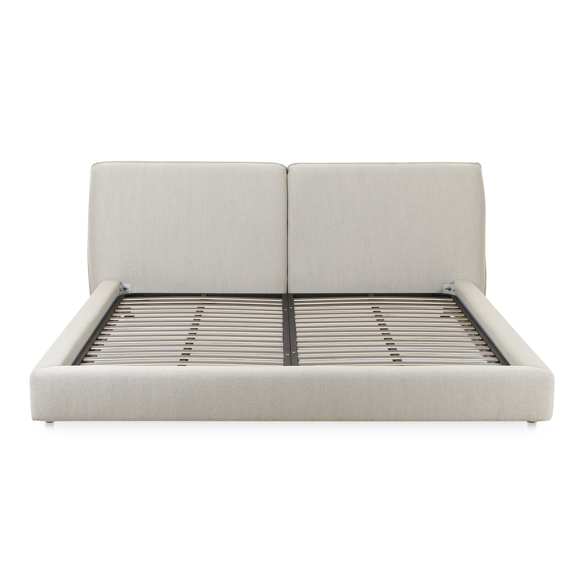 Moe's Home Collection Zeppelin White Queen Bed - Image 2