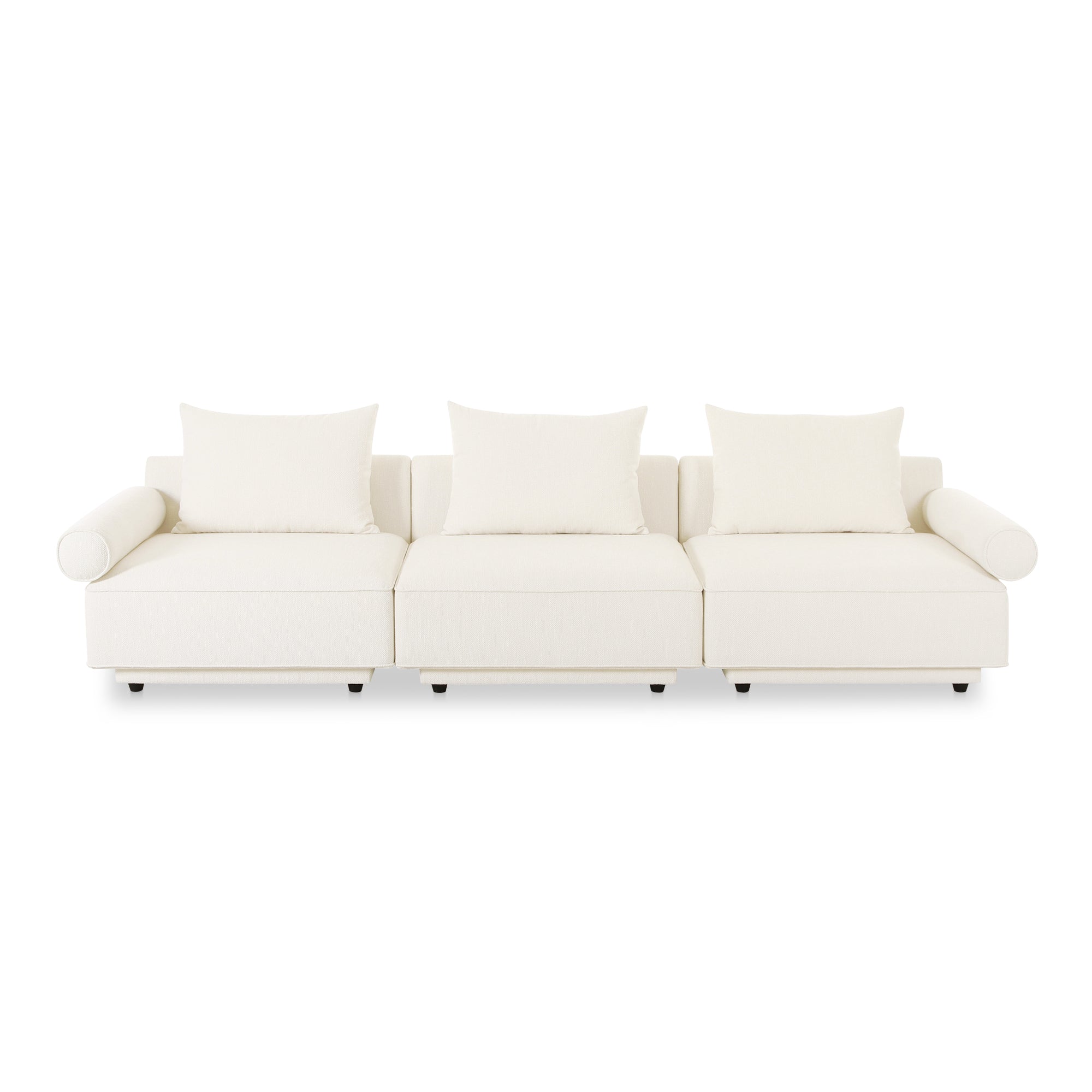 Moe’s Home Collection Rosello White Modular Sofa