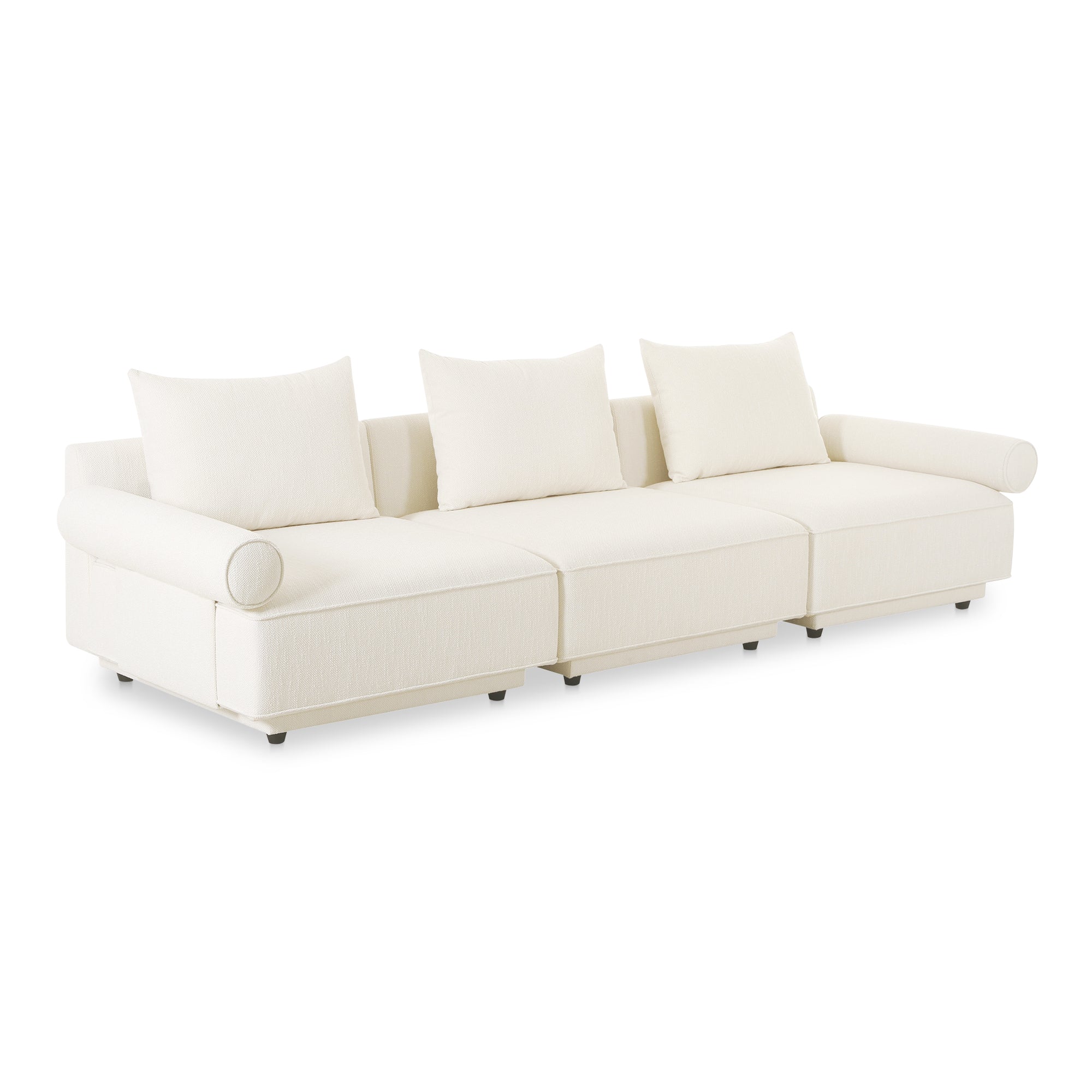 Moe's Home Collection Rosello White Modular Sofa - Image 2