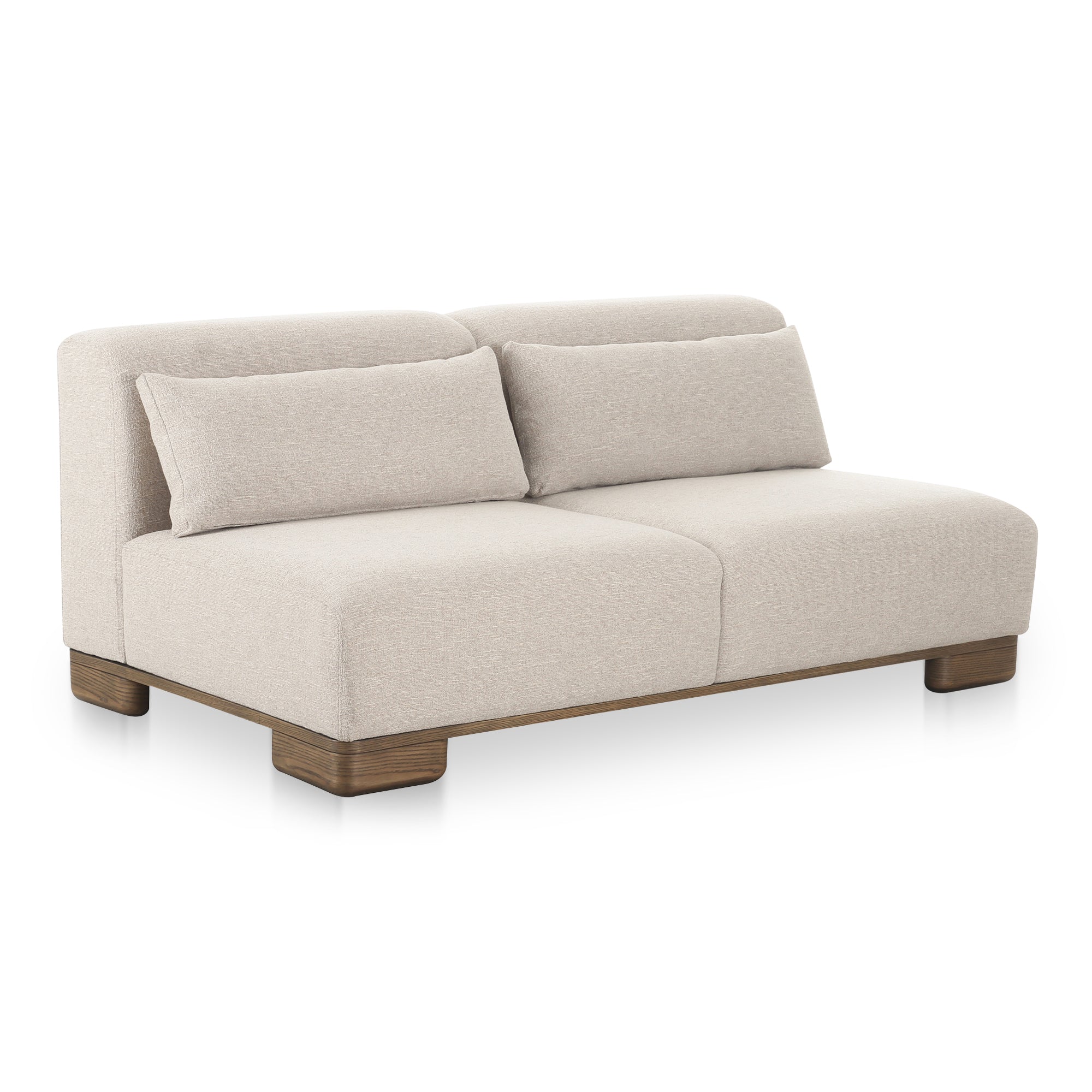 Moe's Home Collection June Oatmeal Modular Sofa - Image 2