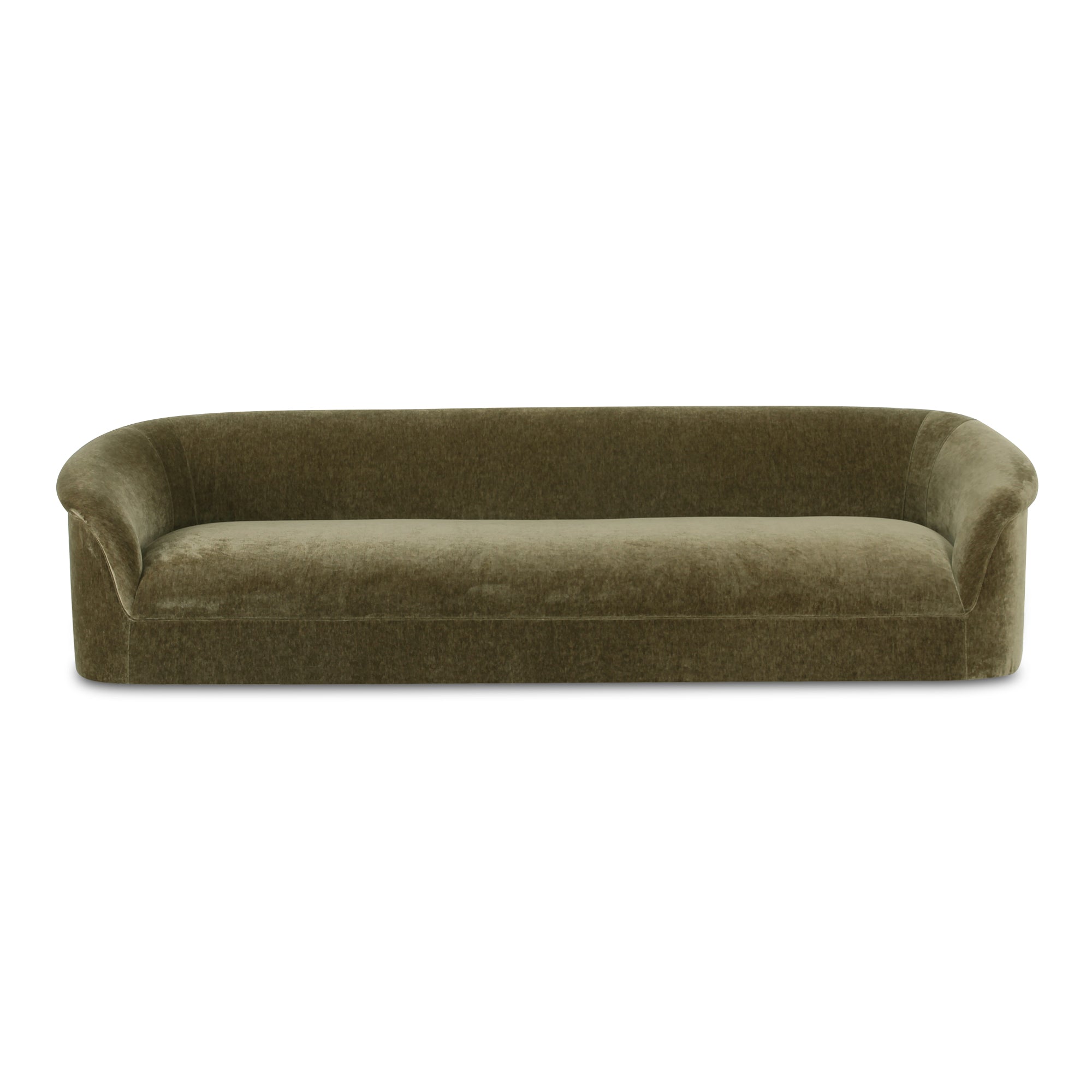Moe's Home Collection Thora Dark Green Sofa - Image 2