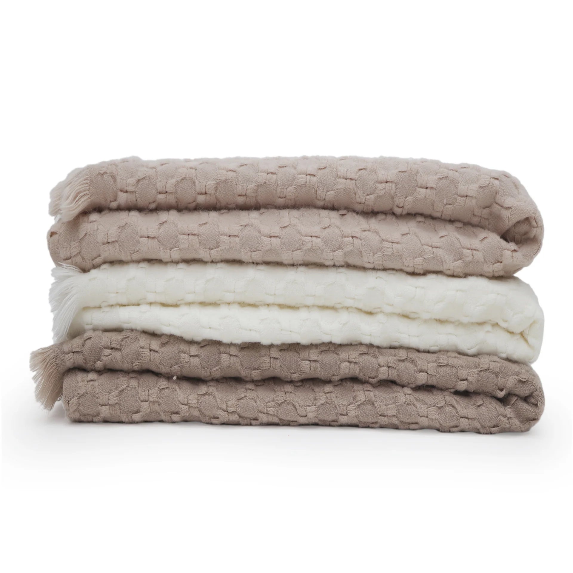 Pom Pom at Home Delphine Oversized Throw Blanket ~ Available in 3 Colors - Image 1