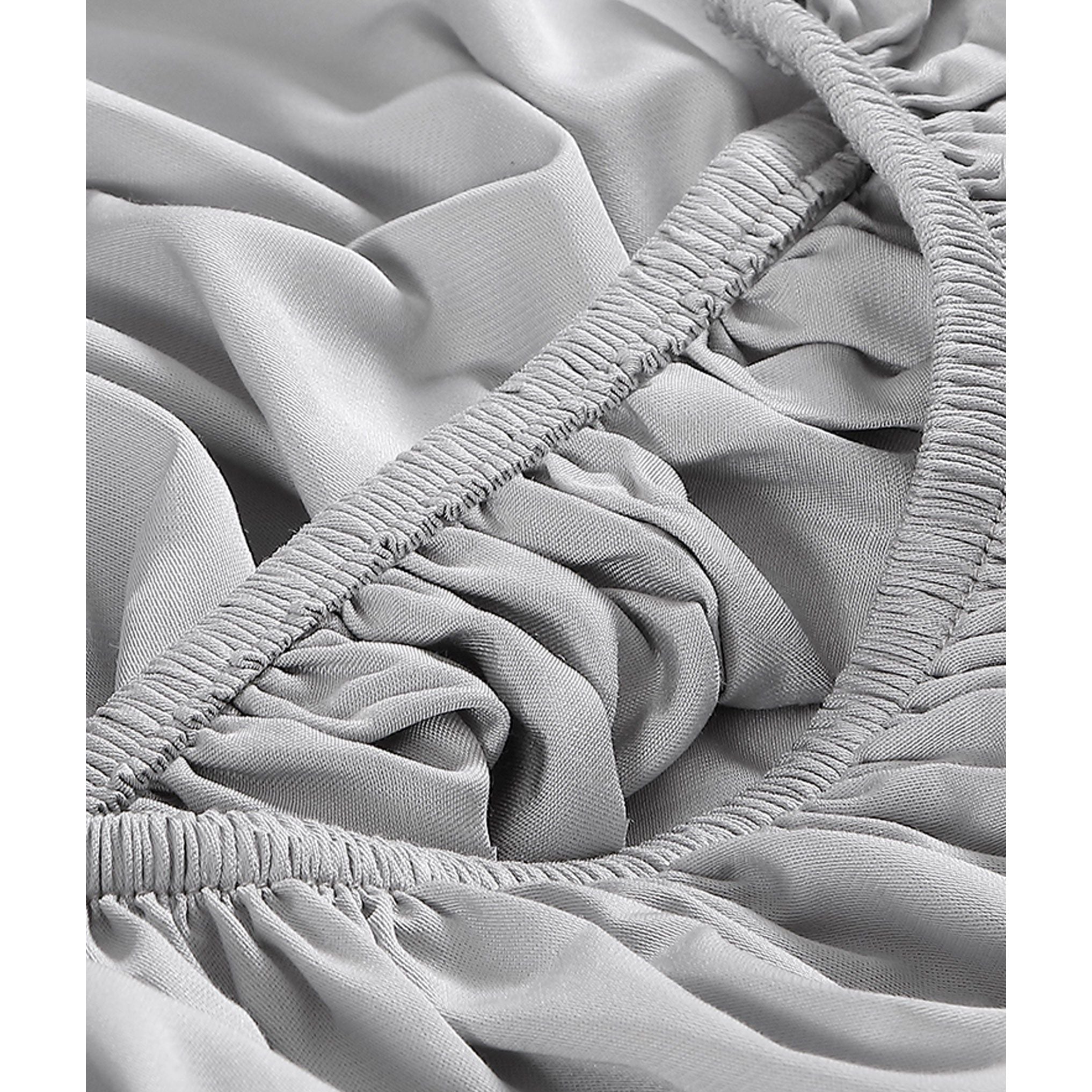 Sunday Citizen Natural Premium Bamboo Fitted Sheet in Moon ~ Available in Queen Size - Image 2