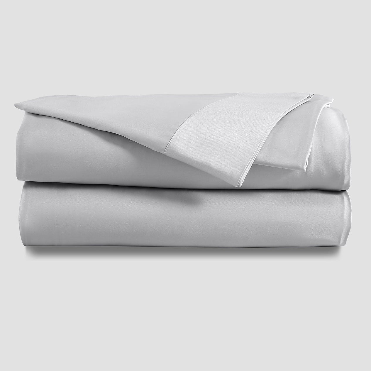 Sunday Citizen Natural Premium Bamboo Fitted Sheet in Moon ~ Available in Queen Size - Image 1
