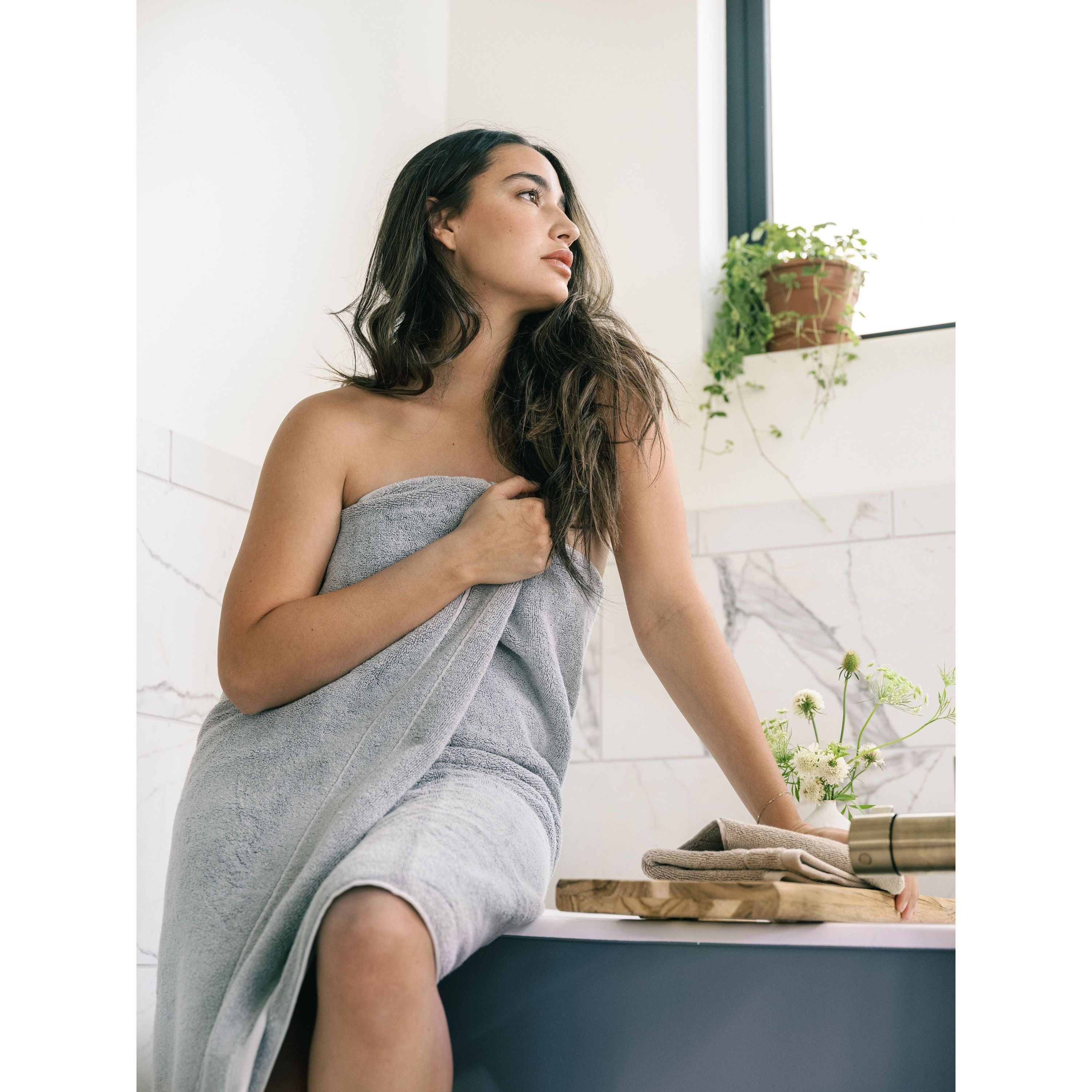 Cozy Earth Premium Plush Bath Towels ~ Set of 2 Towels - Image 3