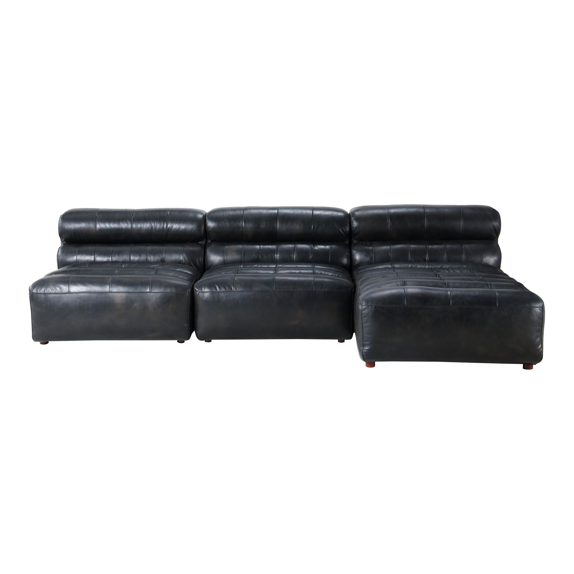 Moe's Home Collection Ramsay Signature Black Modular Sectional - Image 3