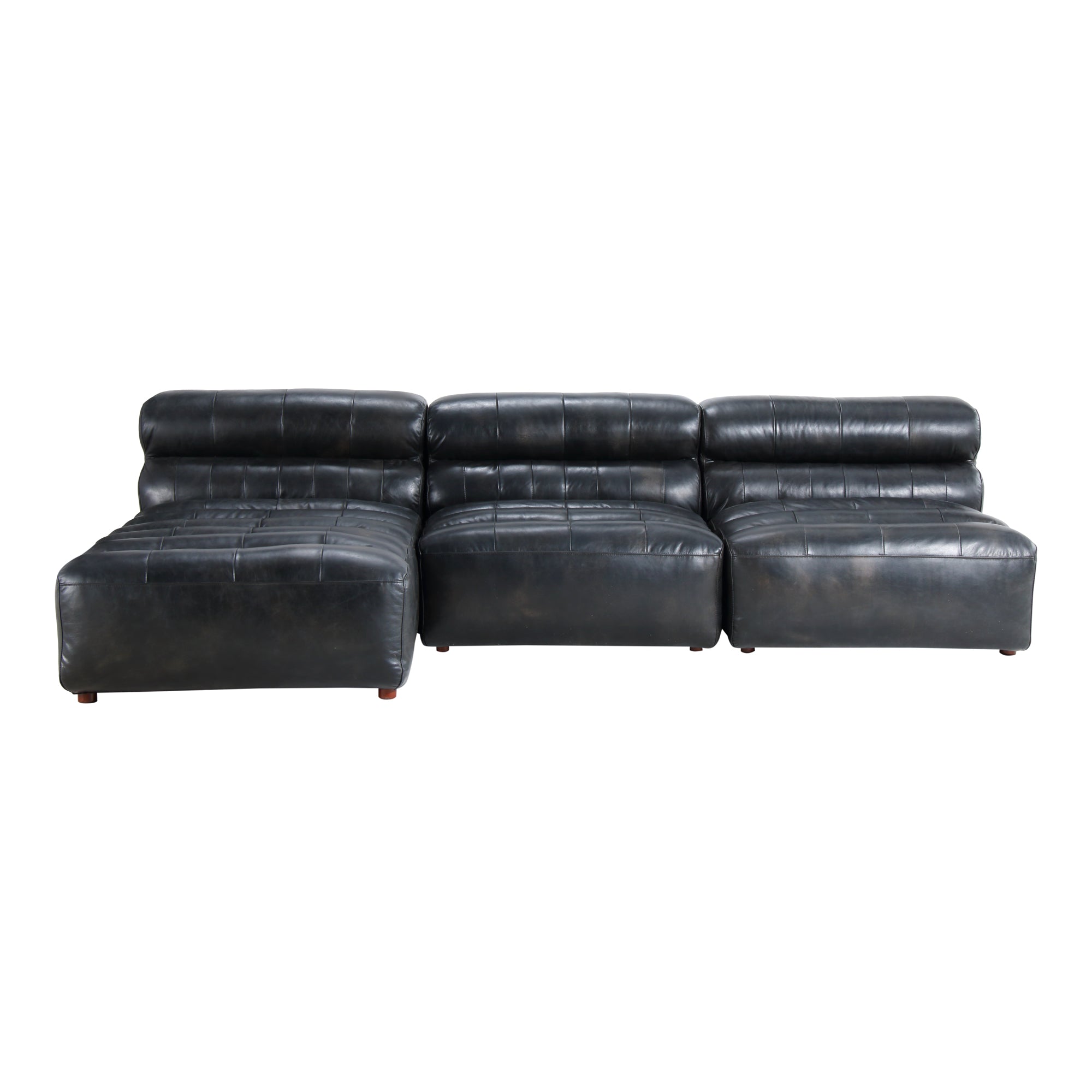 Moe's Home Collection Ramsay Signature Black Modular Sectional - Image 2