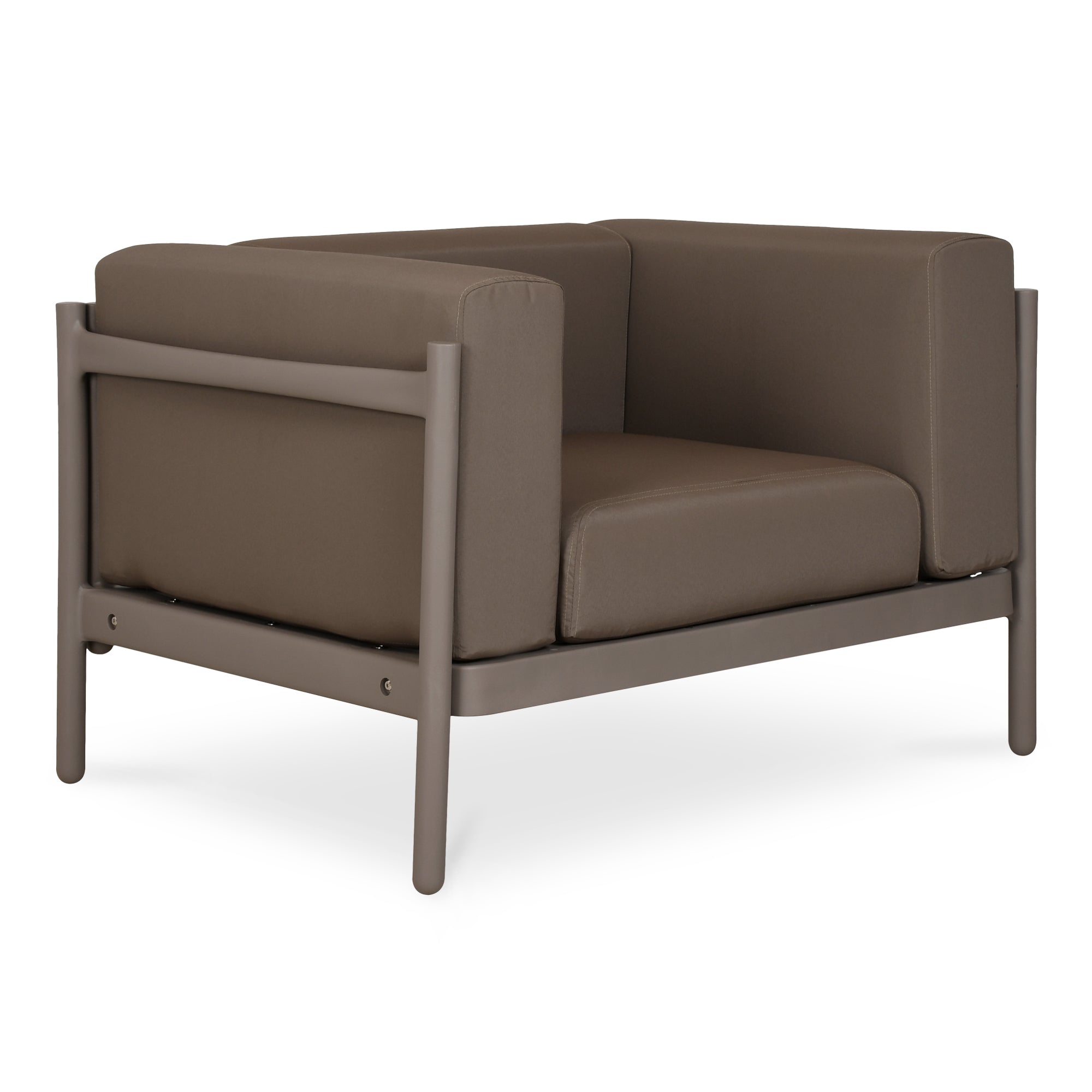 Moe’s Home Collection Suri Grey Outdoor Lounge Chair