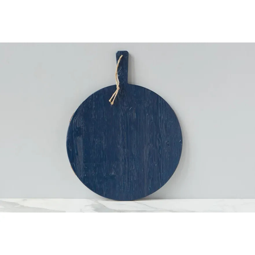 etúHOME Mod Charcuterie Cheese Board, Medium Round, Navy Blue ~ IN-STORE PURCHASE ONLY - Image 2