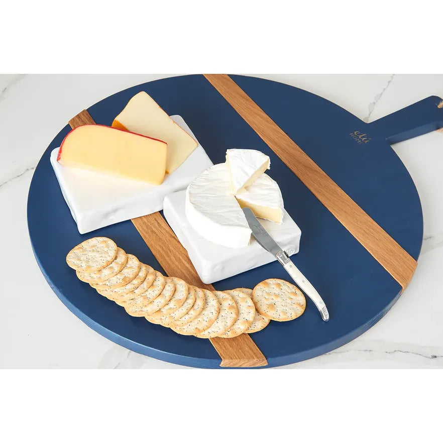 etúHOME Mod Charcuterie Cheese Board, Medium Round, Navy Blue ~ IN-STORE PURCHASE ONLY - Image 3