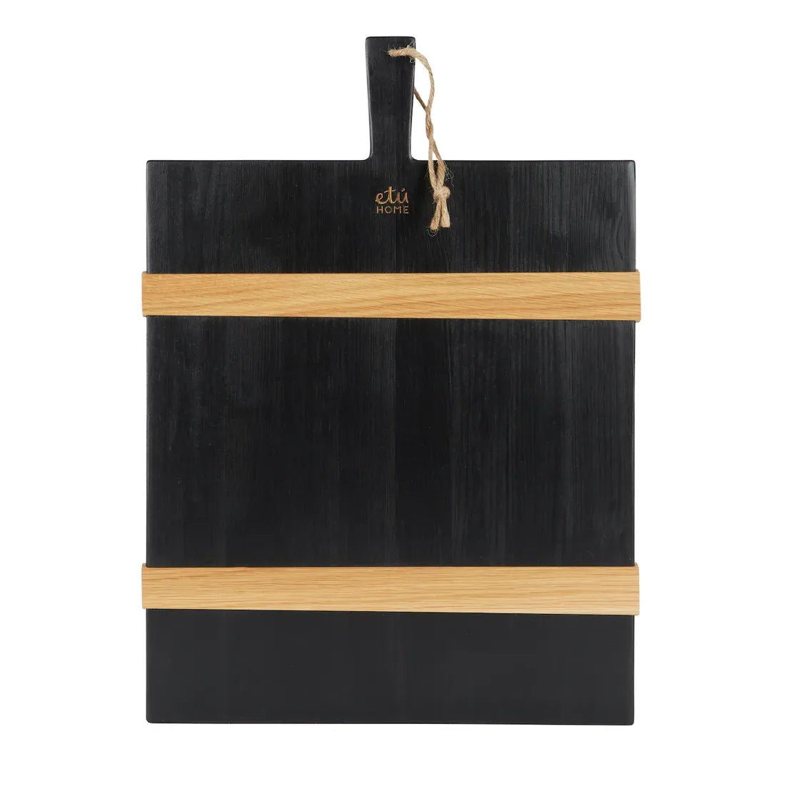 etúHOME Mod Charcuterie Cheese Board, Medium Rectangle, Black ~ IN-STORE PURCHASE ONLY