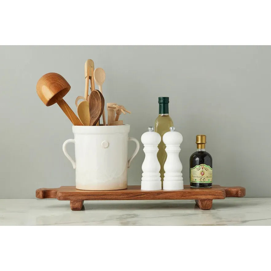 etúHOME Normandy Wood Riser Footed Tray, Large ~ IN-STORE PURCHASE ONLY - Image 3