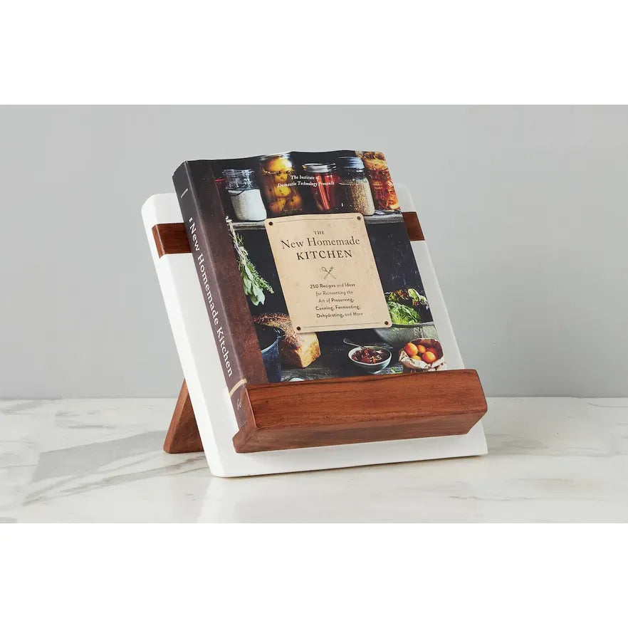 etúHOME Modern iPad / Cookbook Holder, White ~ IN-STORE PURCHASE ONLY - Image 3
