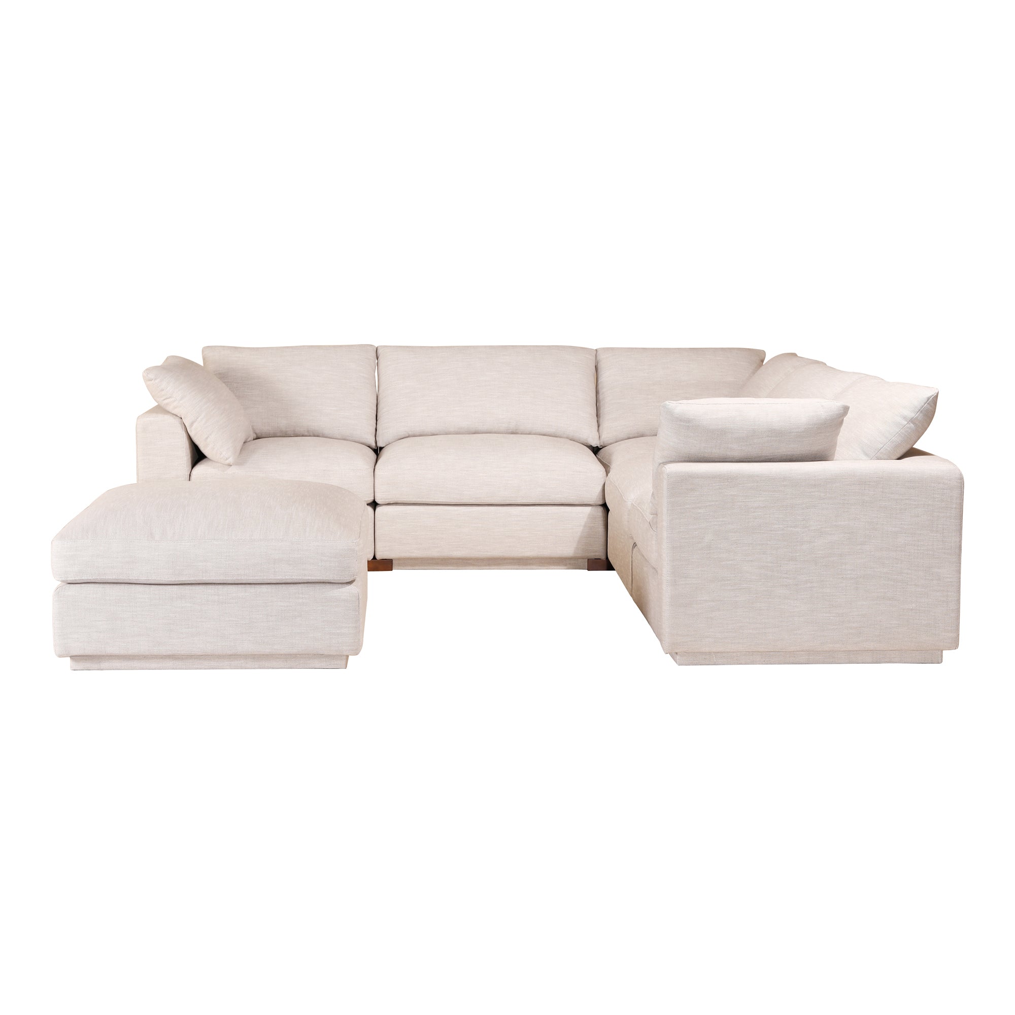 Moe's Home Collection Justin Grey Modular Sectional - Image 2