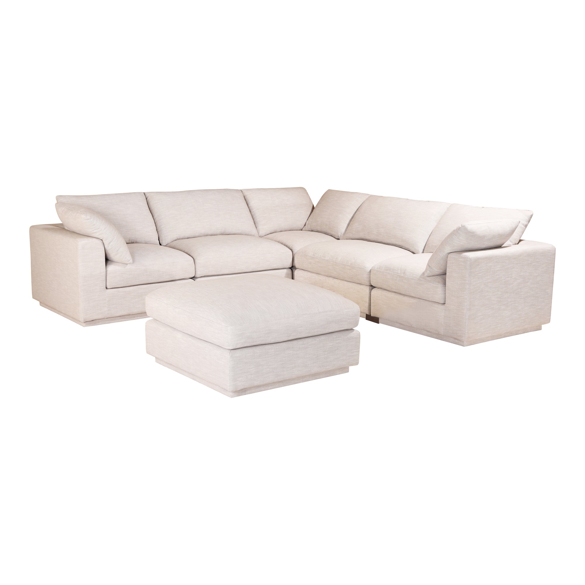 Moe’s Home Collection Justin Grey Modular Sectional
