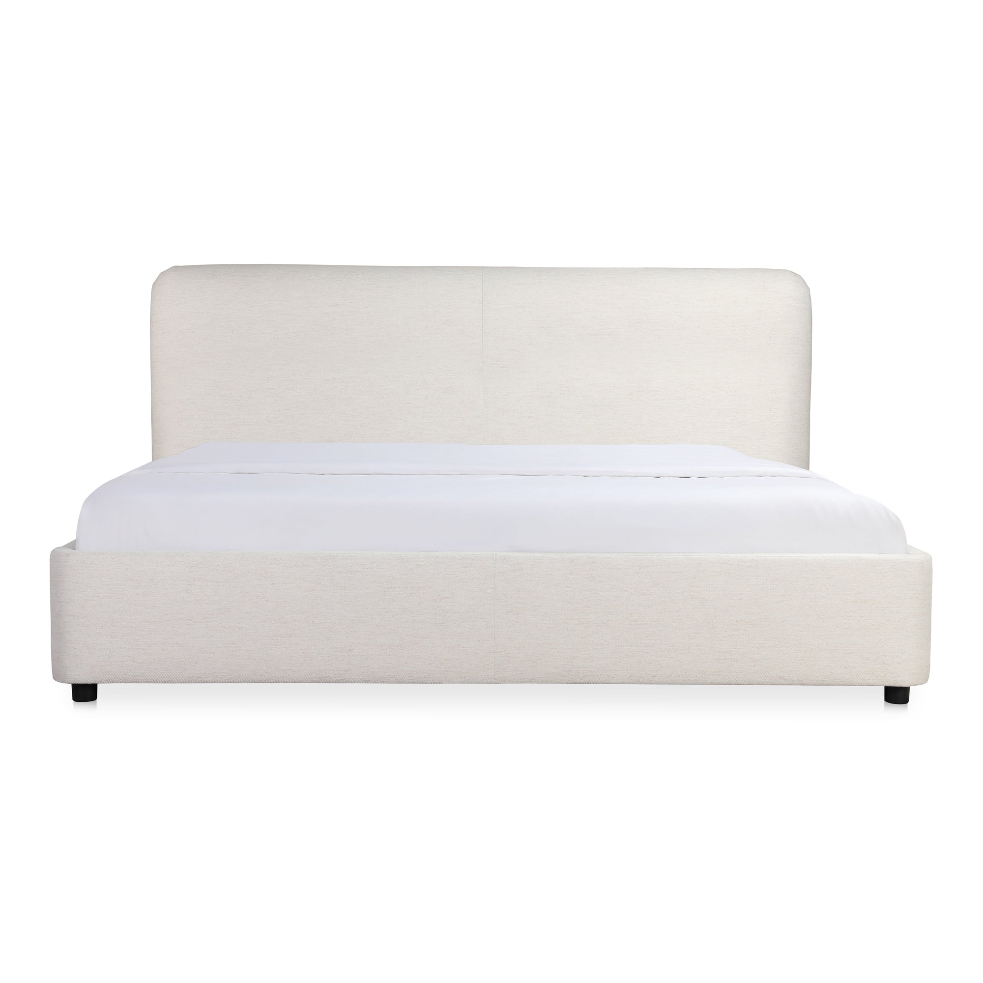 Moe's Home Collection Samara Cream Queen Bed - Image 1