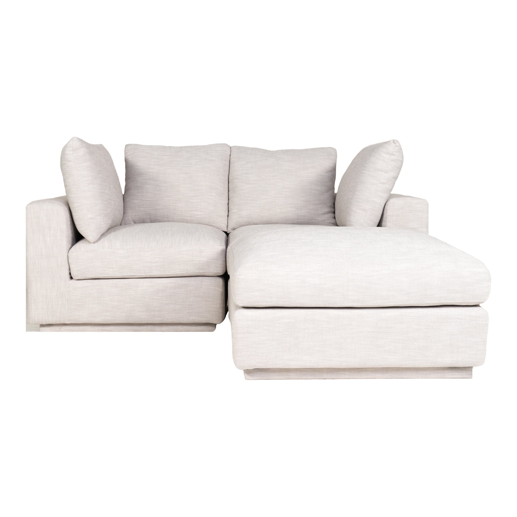 Moe’s Home Collection Justin Grey Nook Modular Sectional