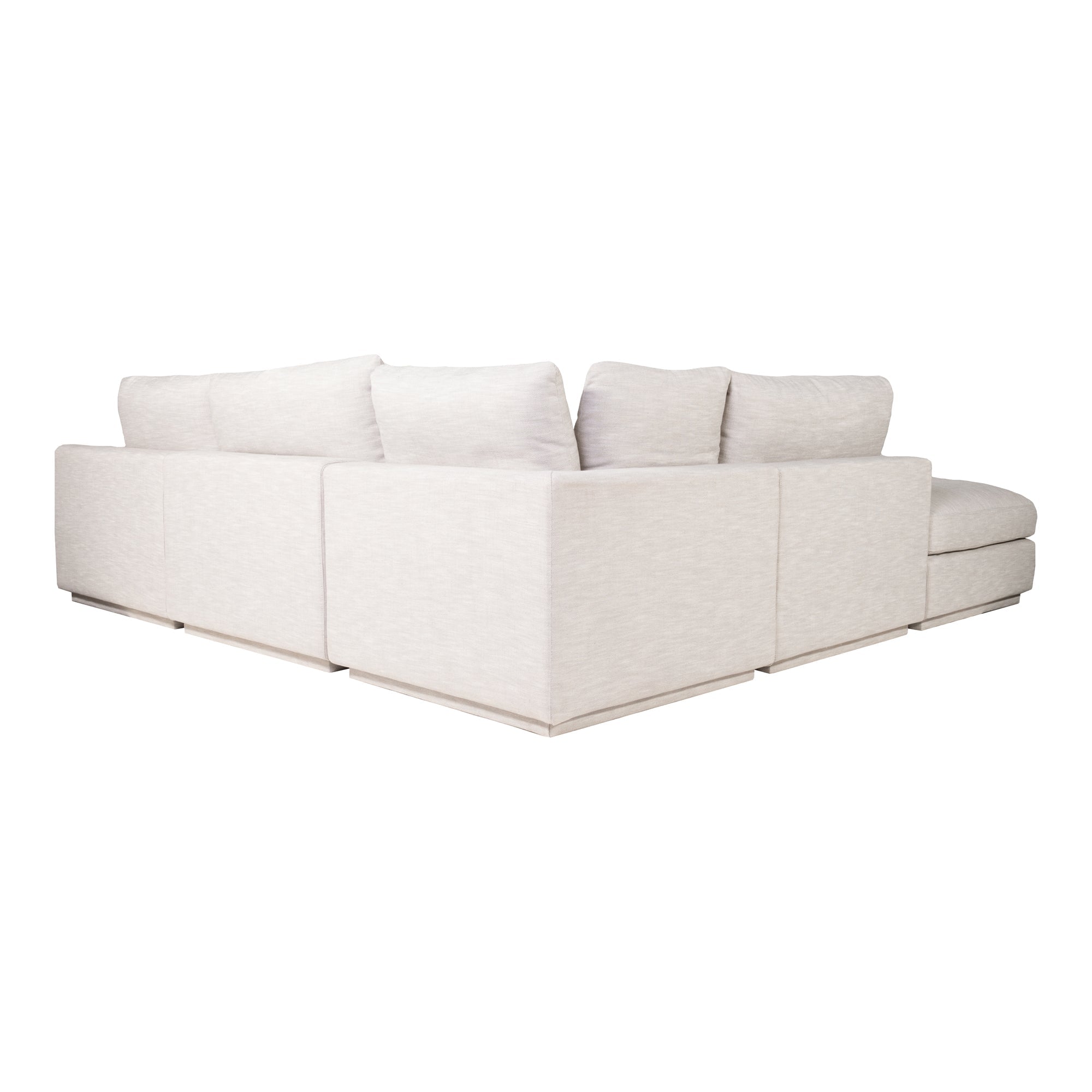 Moe's Home Collection Justin Grey Dream Modular Sectional - Image 3