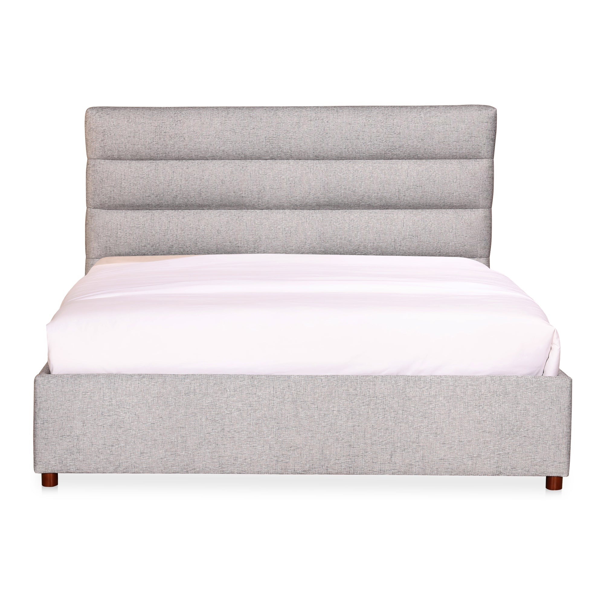 Moe's Home Collection Takio Grey King Bed - Image 1