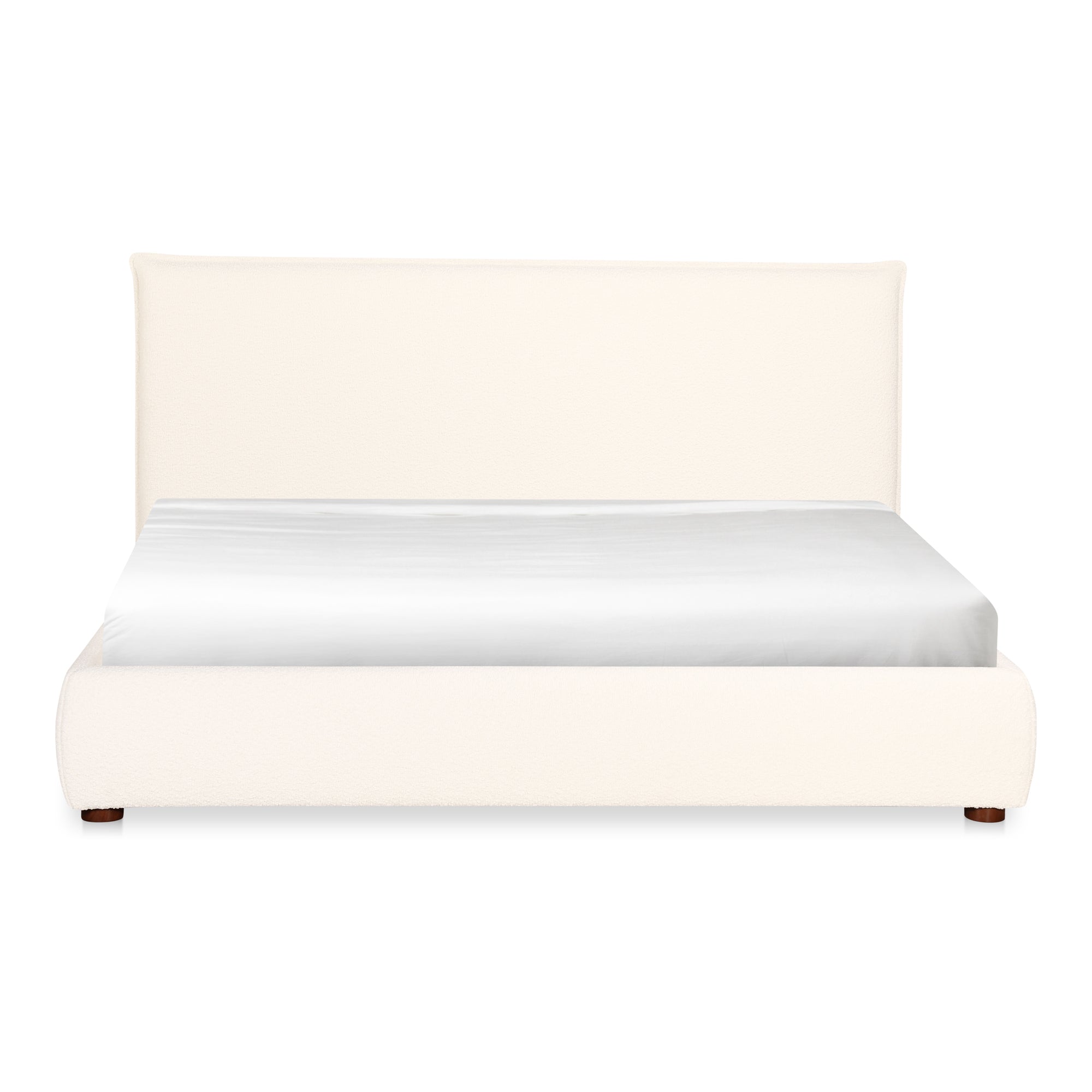 Moe's Home Collection Recharge White Queen Bed - Image 3