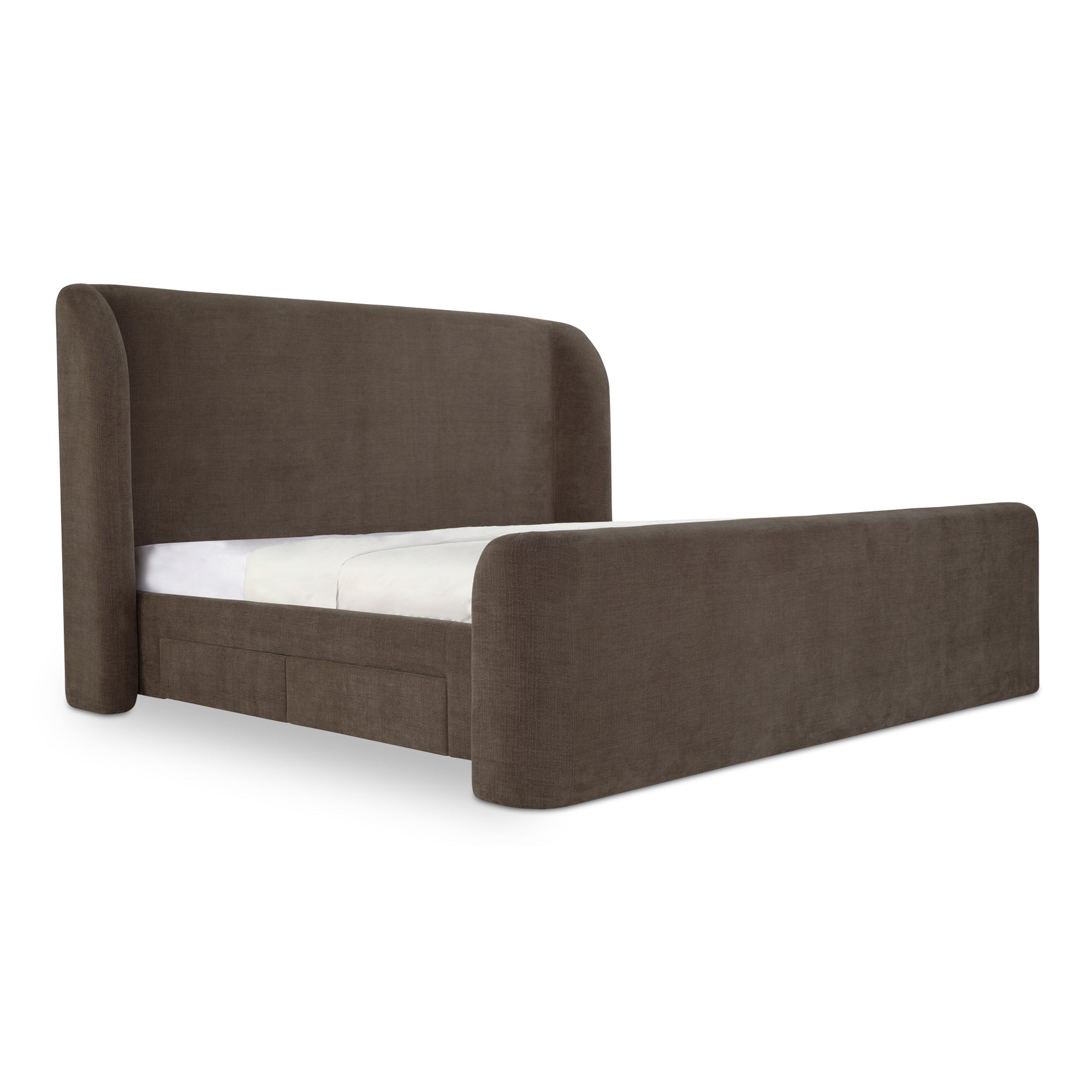 Moe's Home Collection Sophia Brown King Bed - Image 2