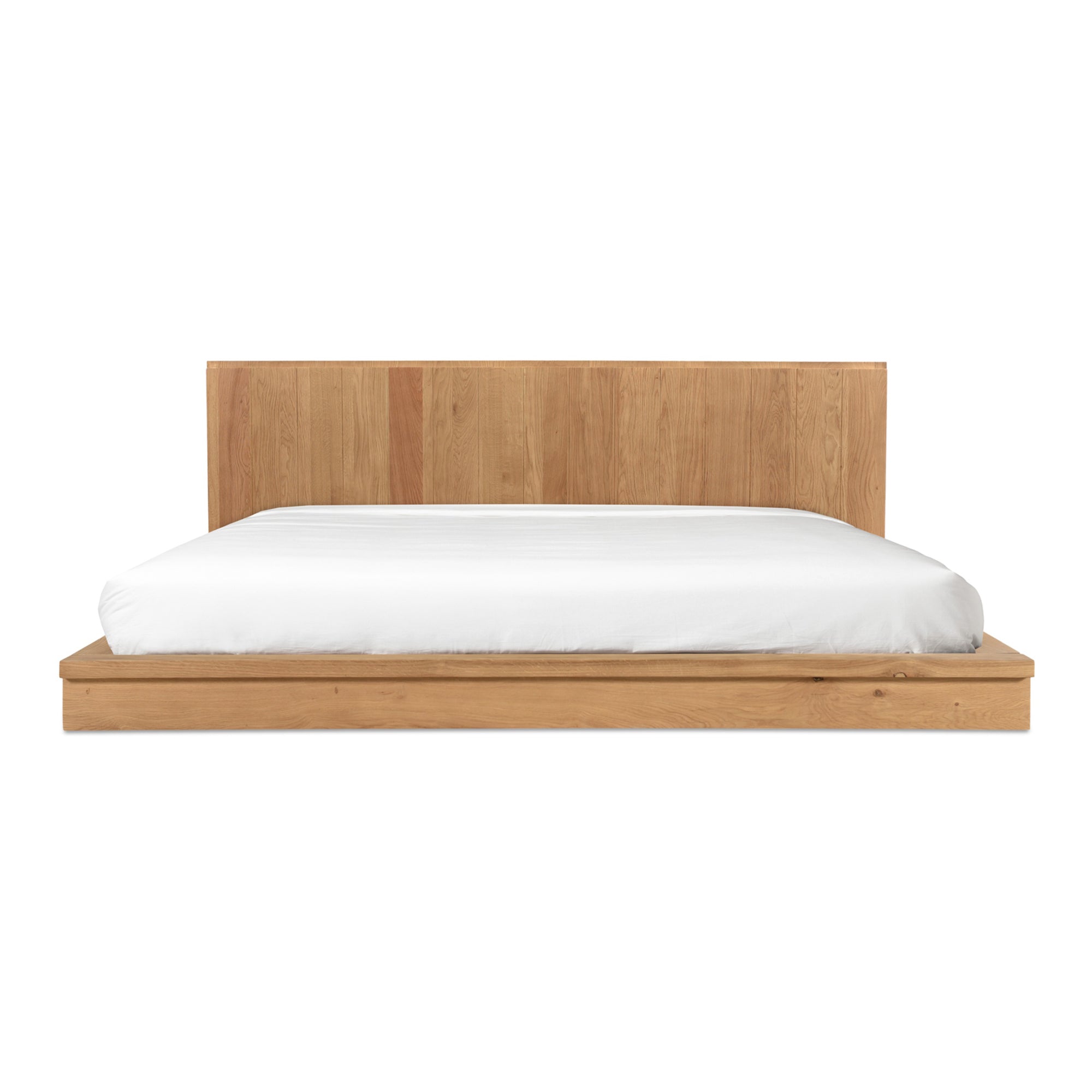 Moe's Home Collection Plank Natural King Bed - Image 1