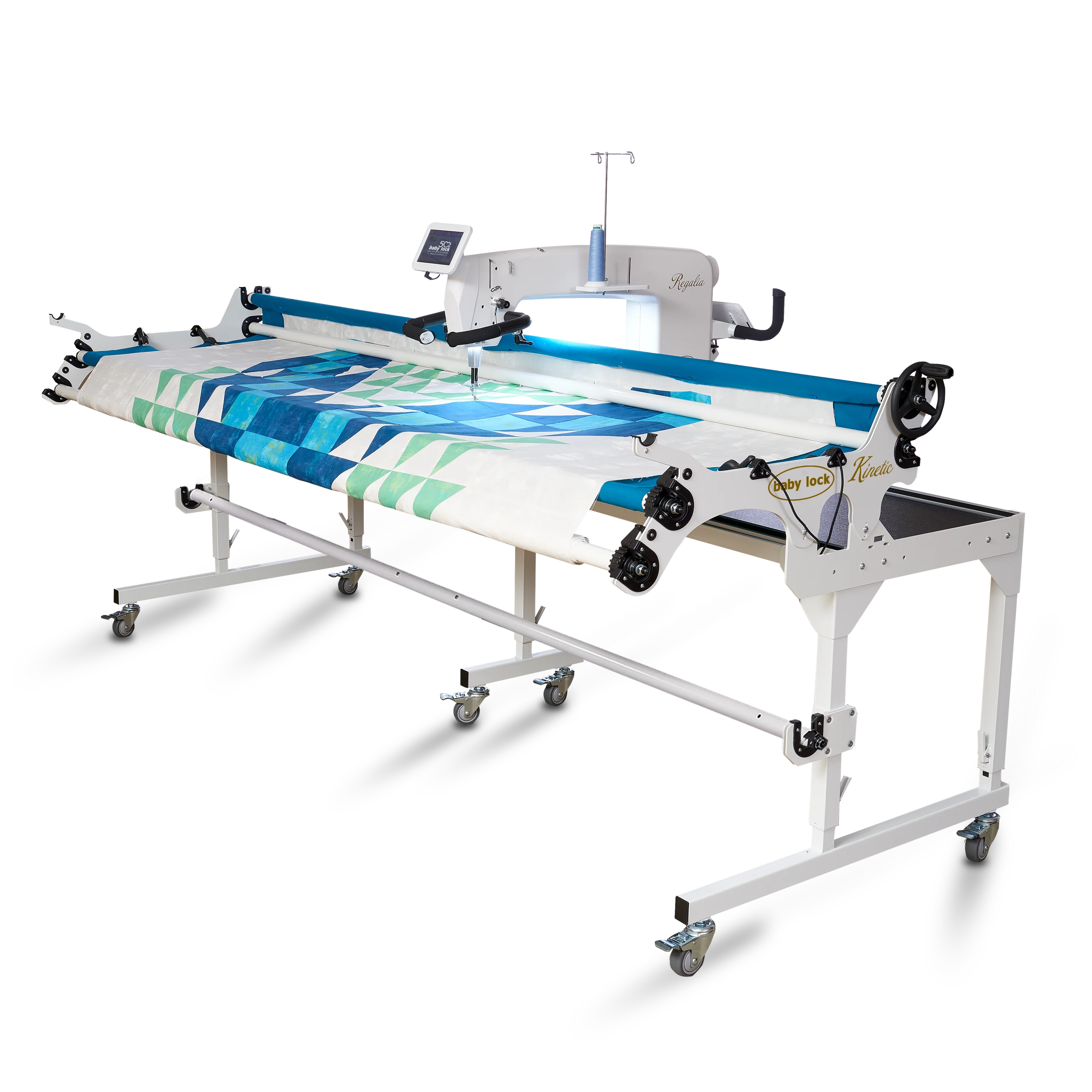 Baby Lock Regalia Machine, Carriage, Kinetic Frame & ProStitcher - Image 2