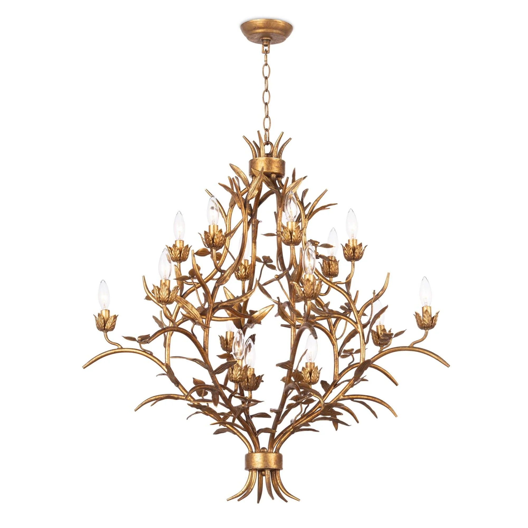 Regina Andrew Southern Living Trillium 34 Inch 15 Light Chandelier Cp433328 - Image 1