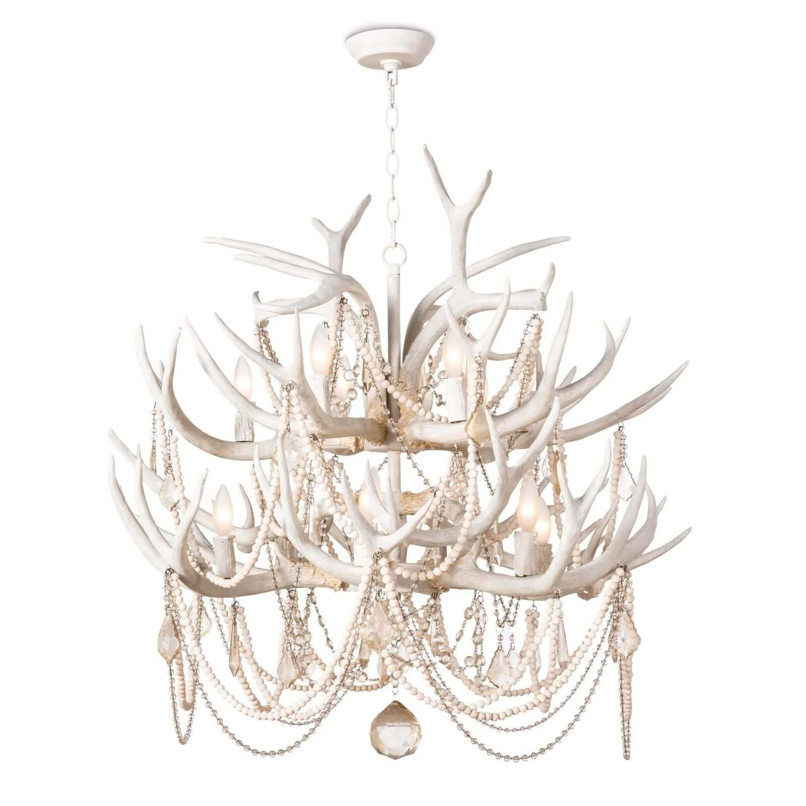 Regina Andrew Cheyanne Antler 33 Inch 12 Light Chandelier Cp433332 - Image 2