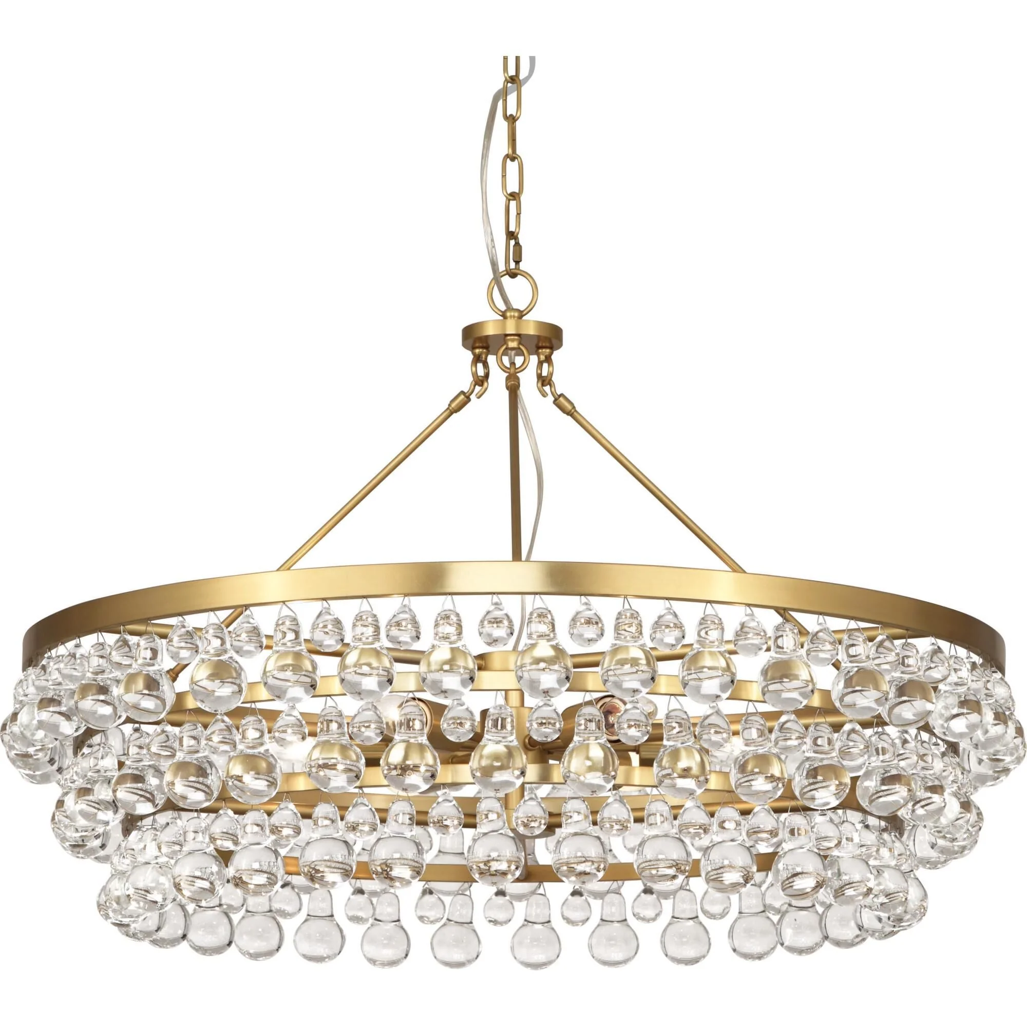 Robert Abbey Bling 35 Inch 6 Light Chandelier Cp6971 - Image 1