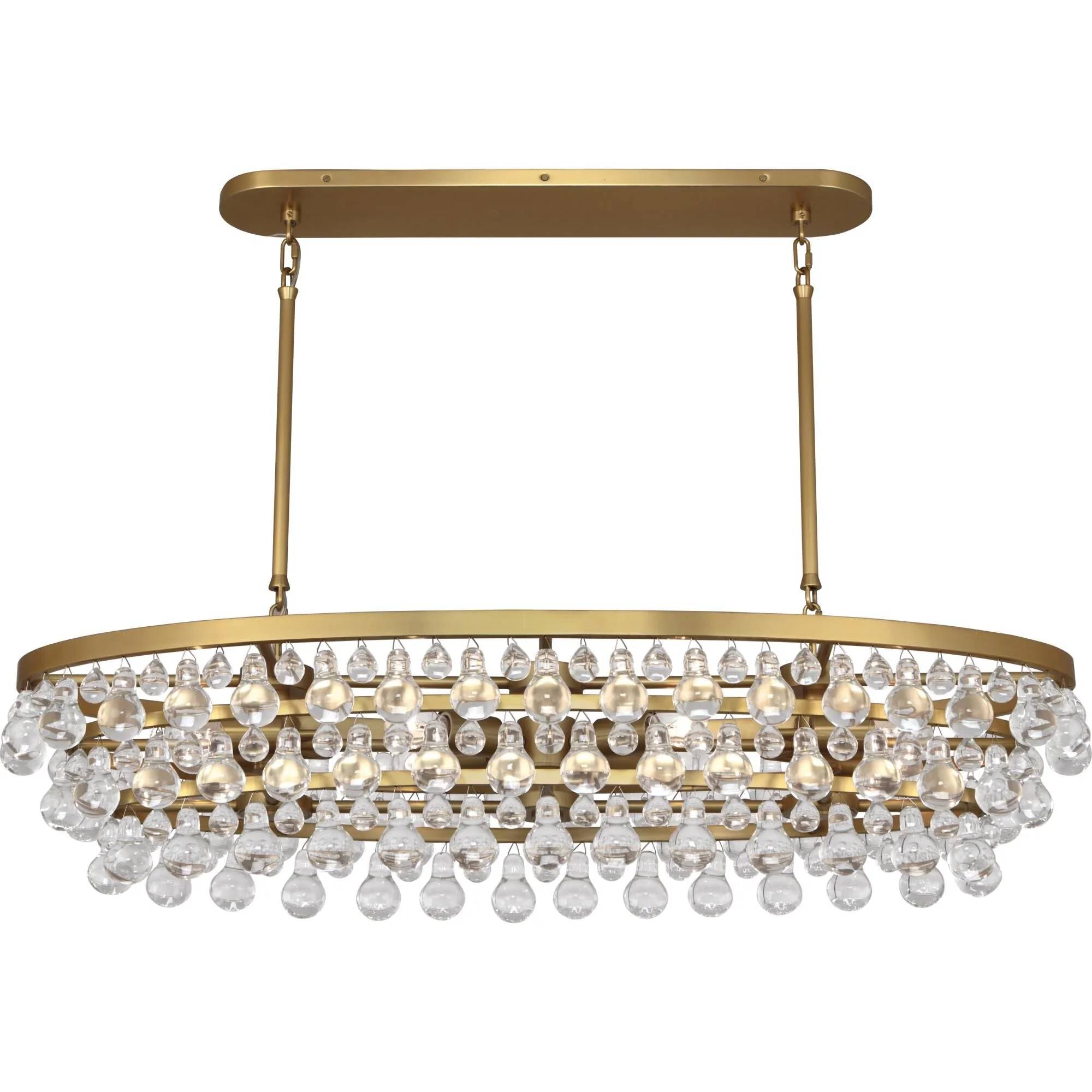 Robert Abbey Bling 42 Inch 8 Light Chandelier Cp7094 - Image 1