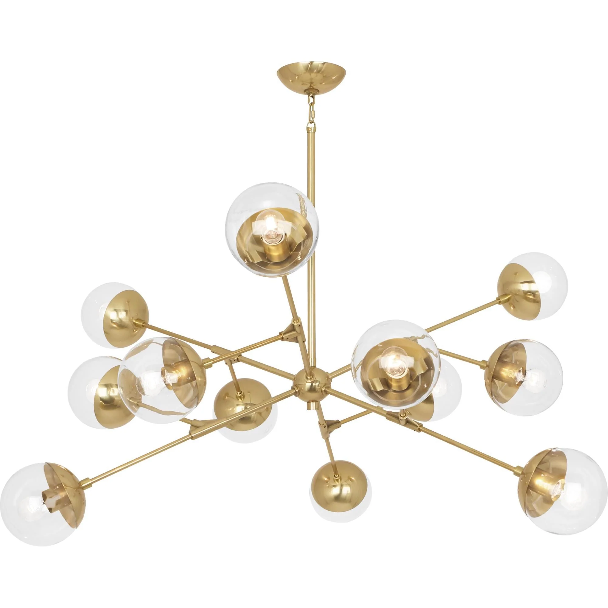 Robert Abbey Celeste 50 Inch 12 Light Chandelier Cp432715 - Image 1