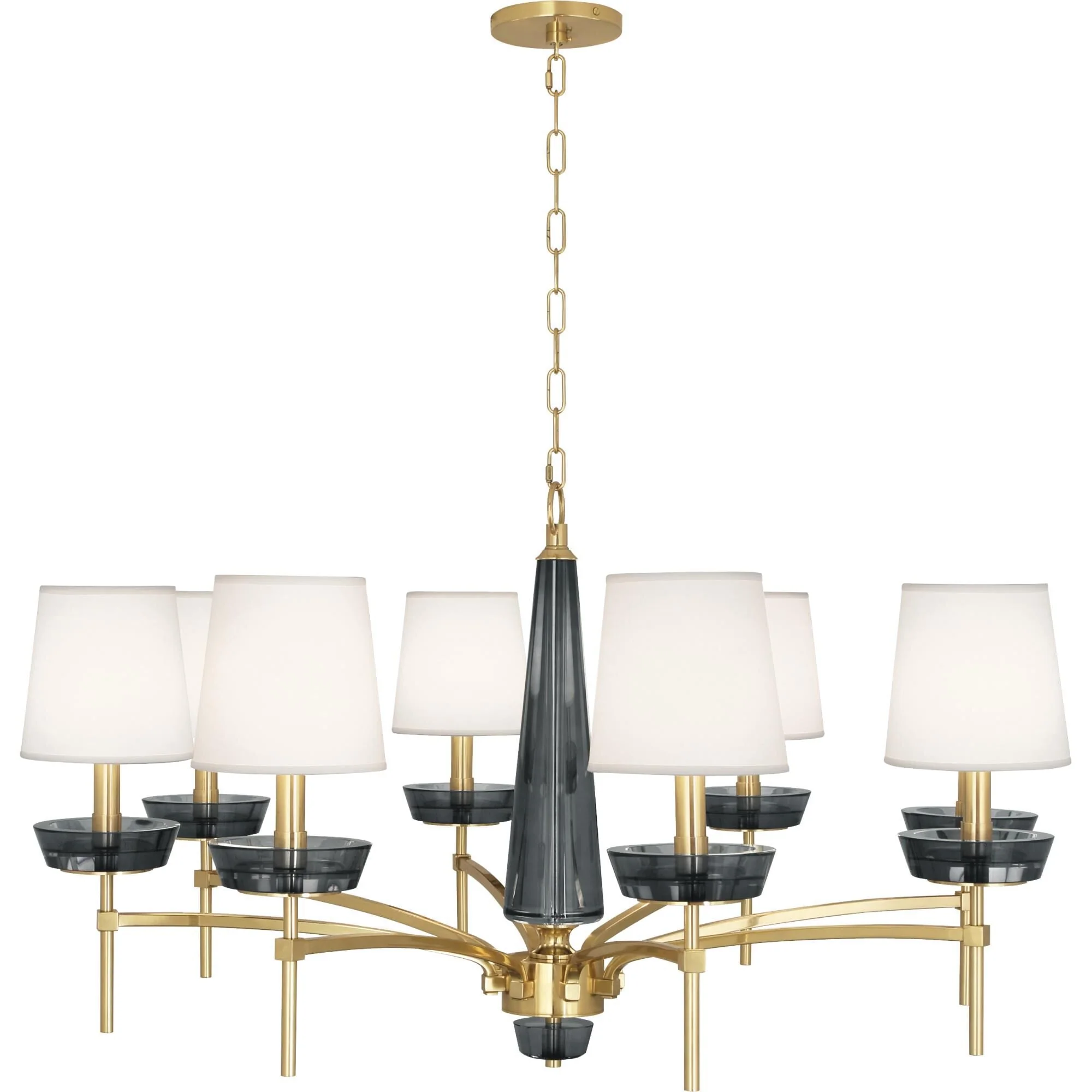 Robert Abbey Cristallo 41 Inch 8 Light Chandelier Cp432714 - Image 1